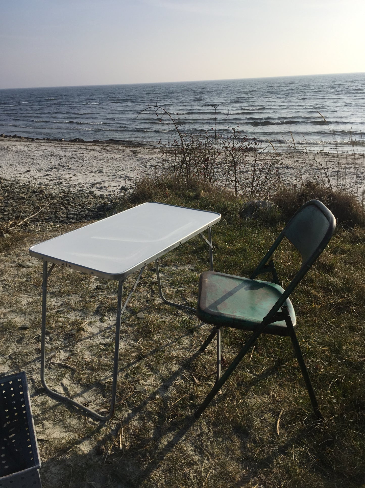 Schöner alter Klapptisch