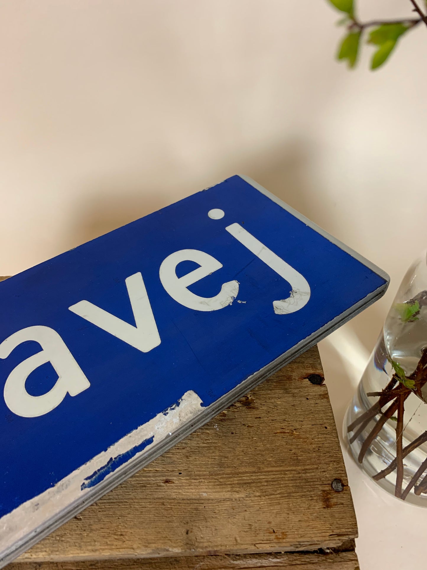 Straßenschild - Miravej