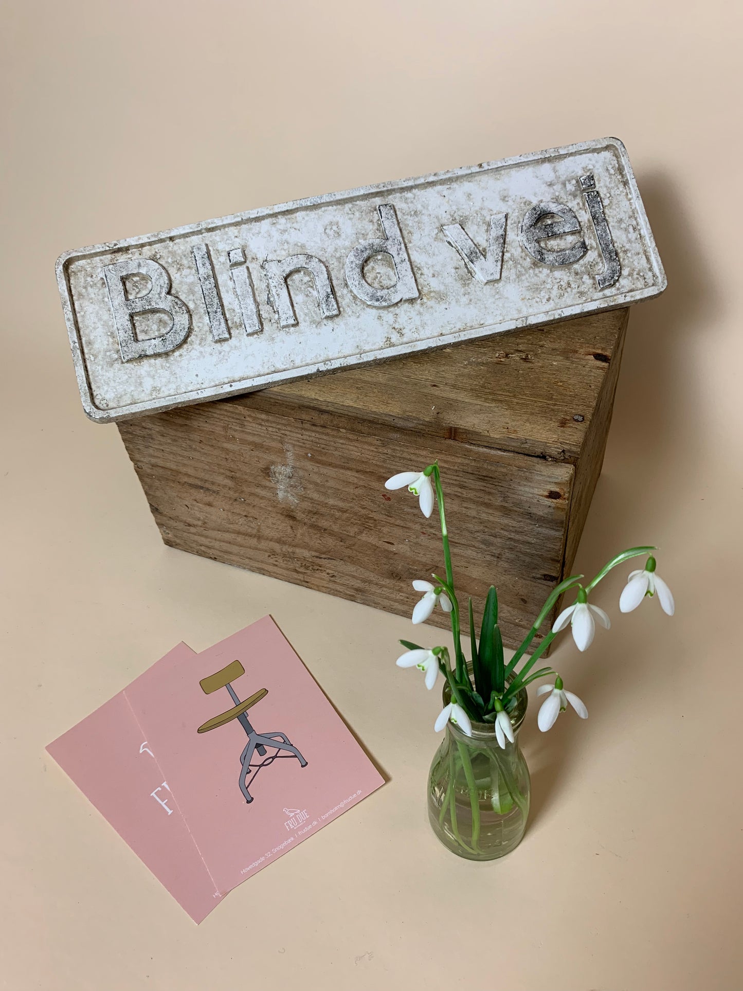 Charmantes Schild - Blinde Straße