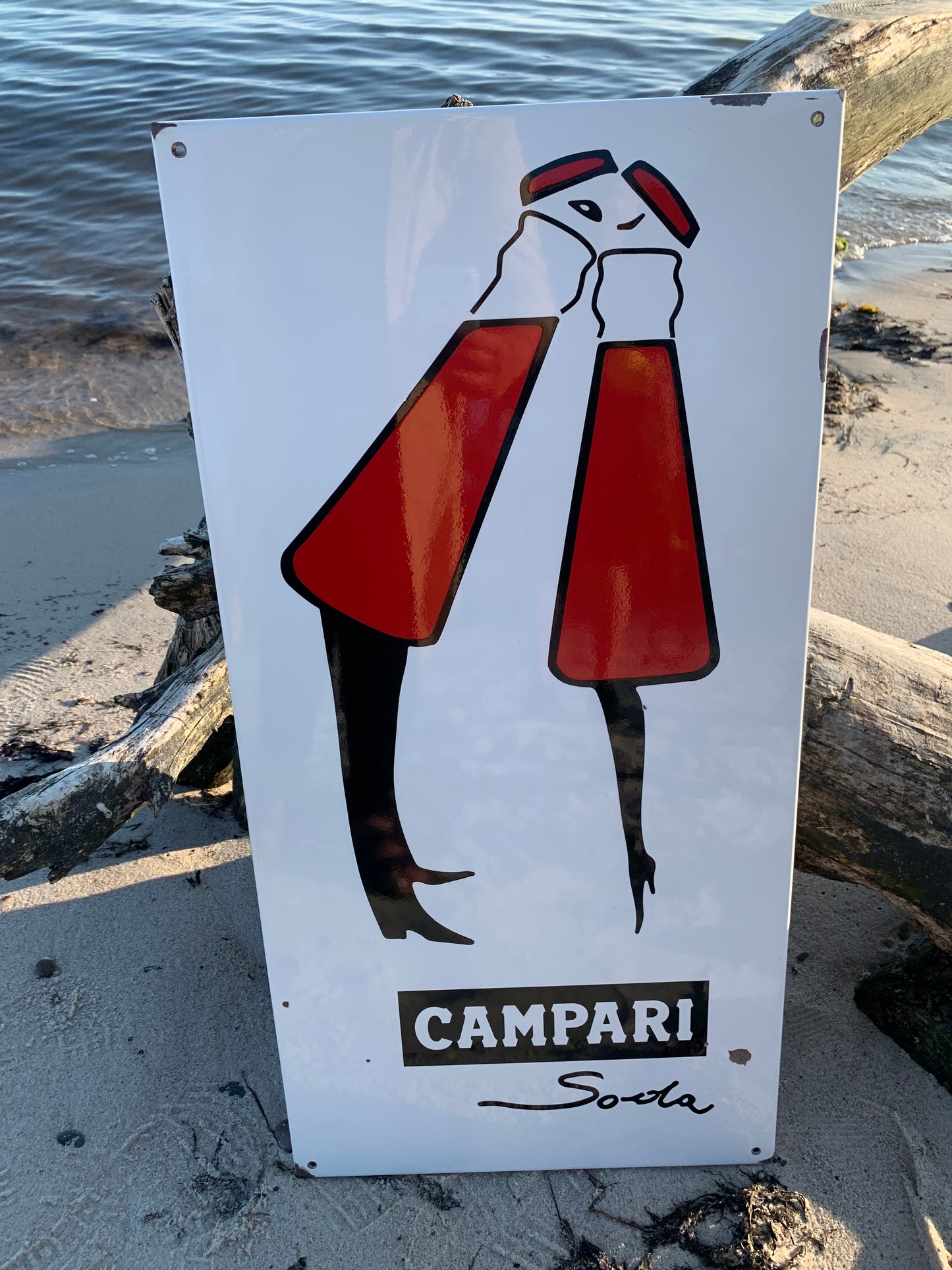 Campari-Emailschild