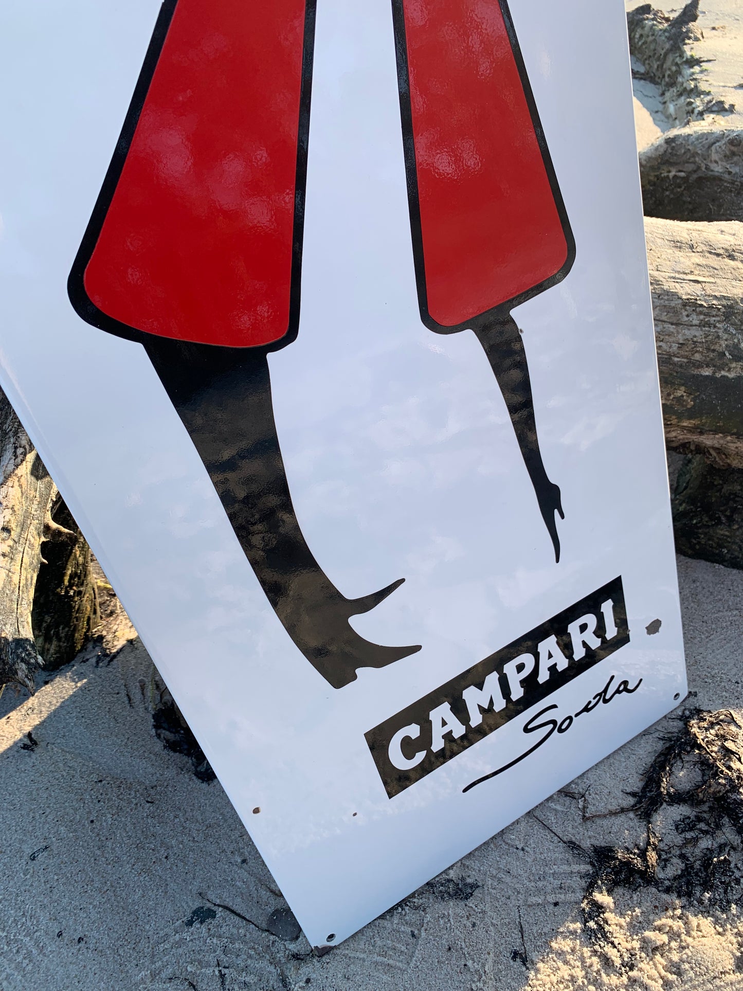 Campari-Emailschild