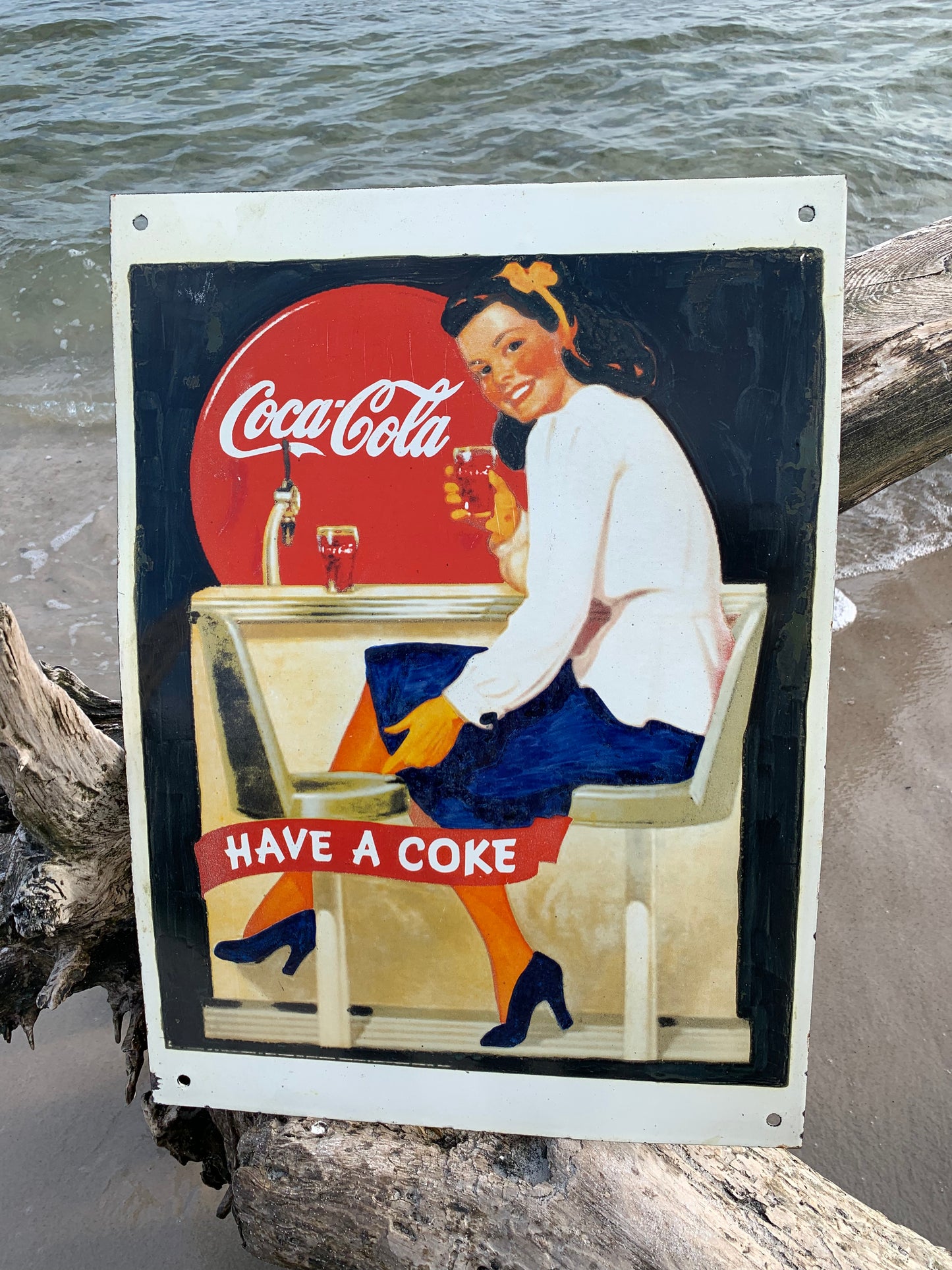 Coca-Cola-Schild