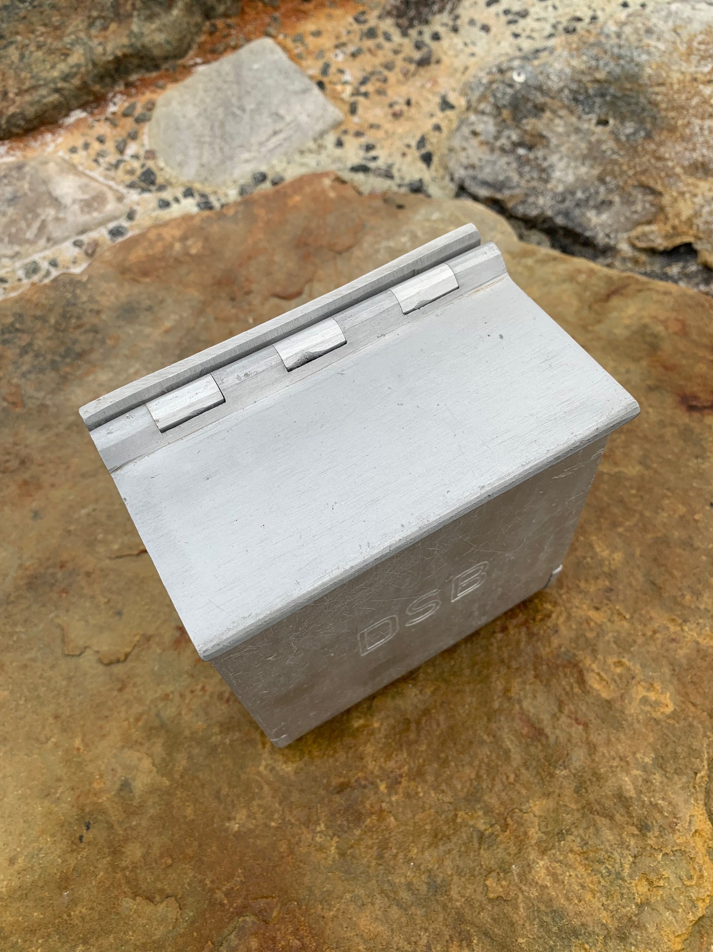 DSB Aschenbecher mit Logo