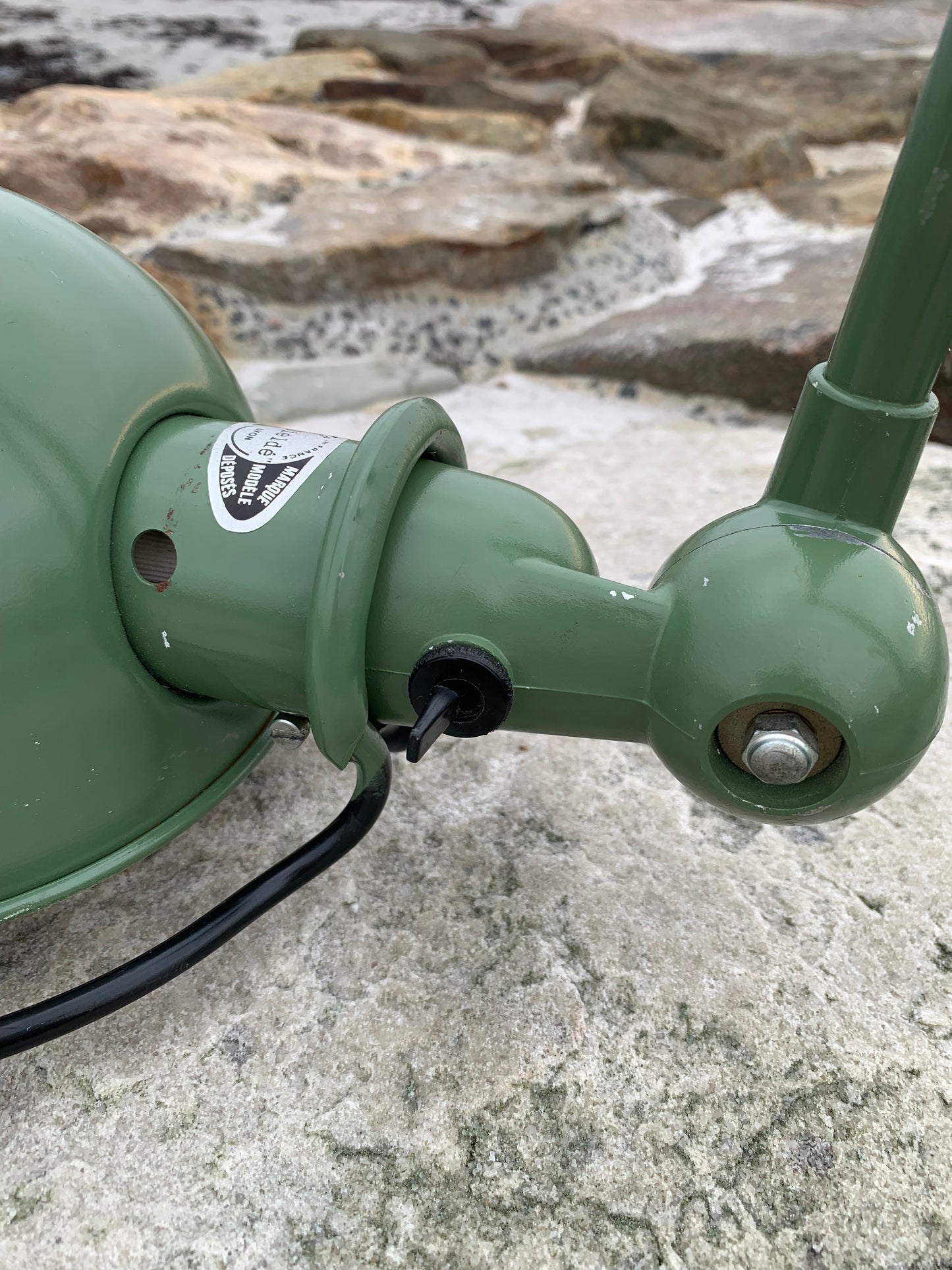 Jieldé Wand-/Deckenleuchte mit zwei Armen - Grün