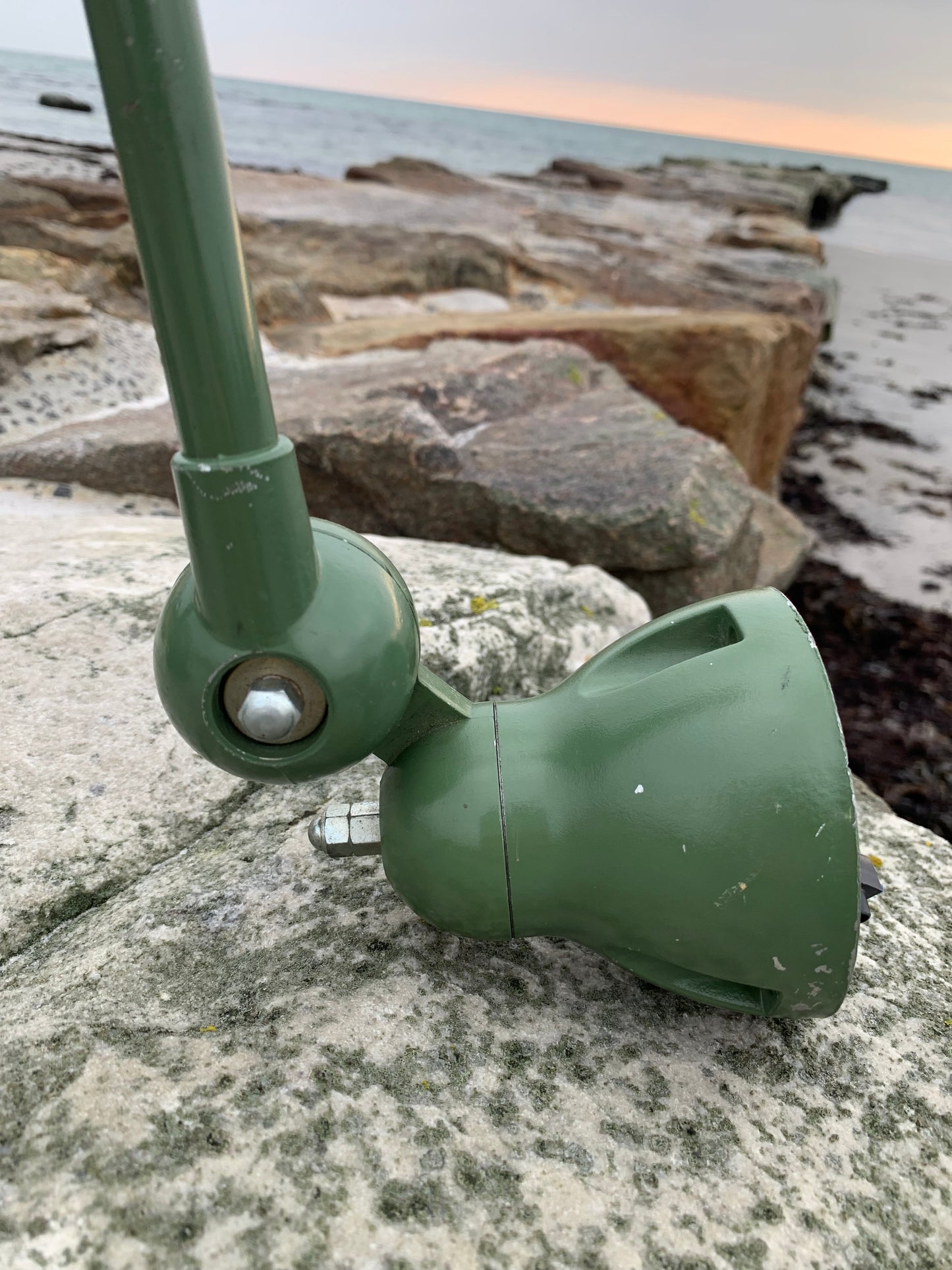 Jieldé Wand-/Deckenleuchte mit zwei Armen - Grün