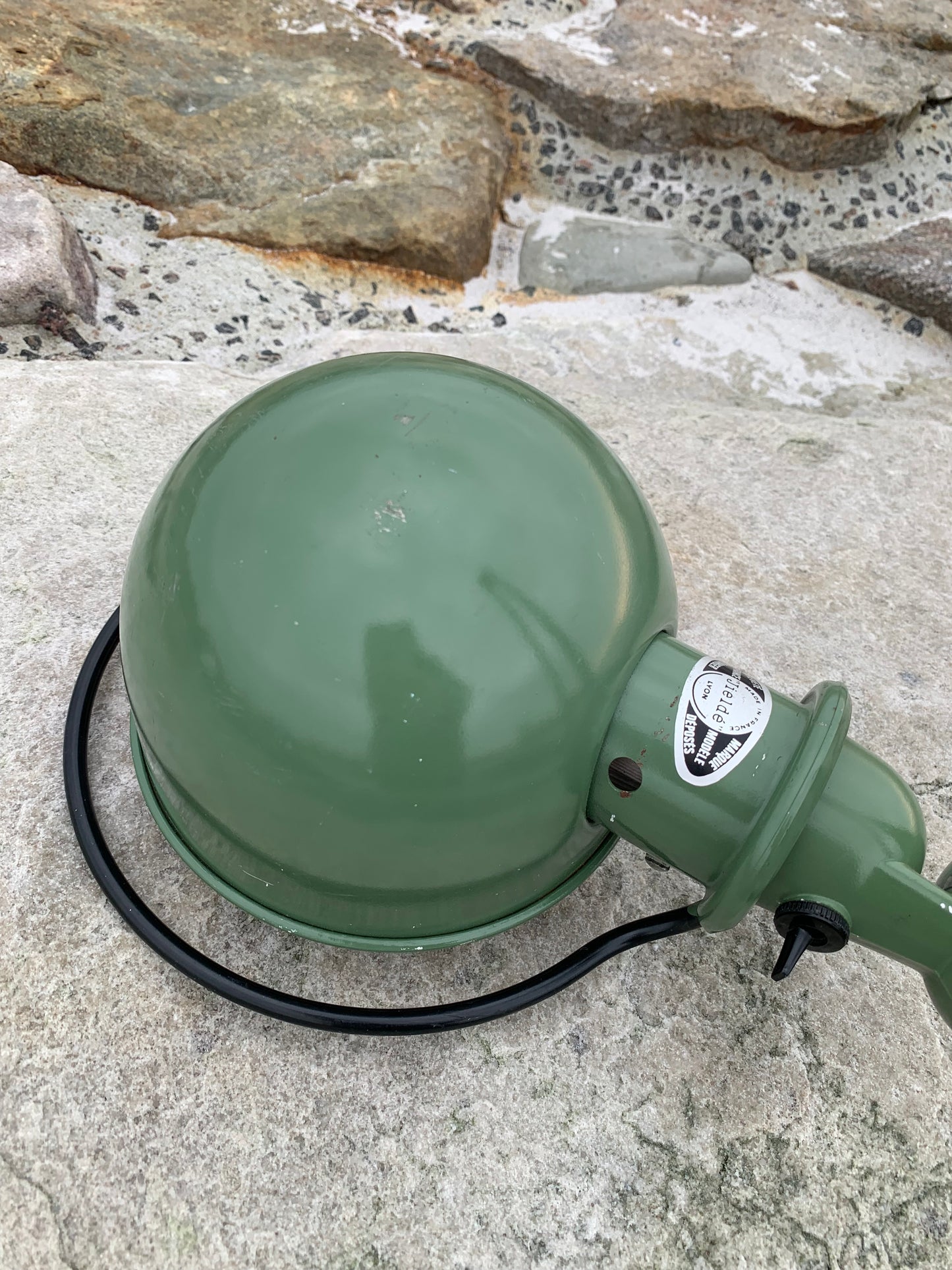 Jieldé Wand-/Deckenleuchte mit zwei Armen - Grün