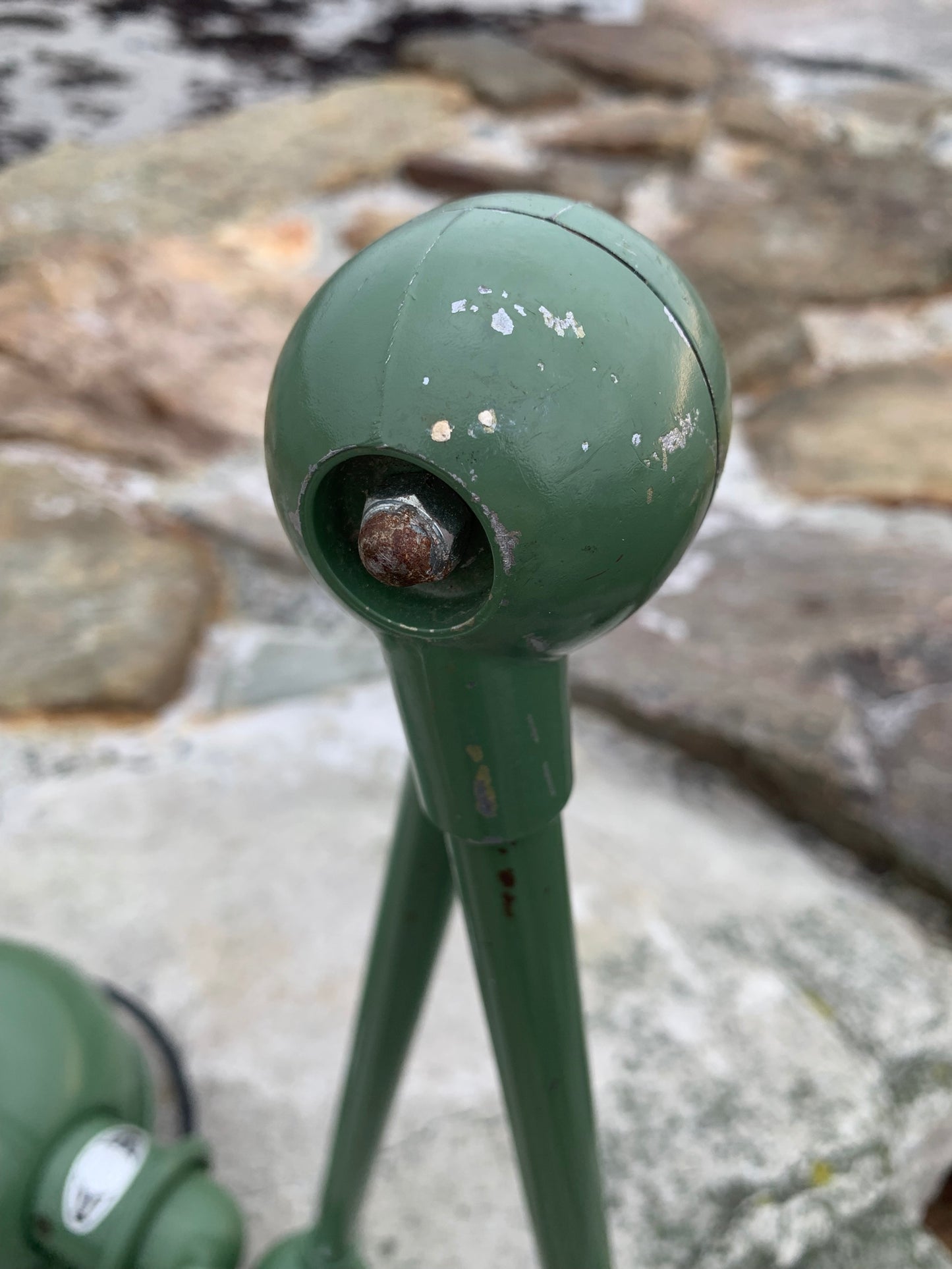 Jieldé Wand-/Deckenleuchte mit zwei Armen - Grün