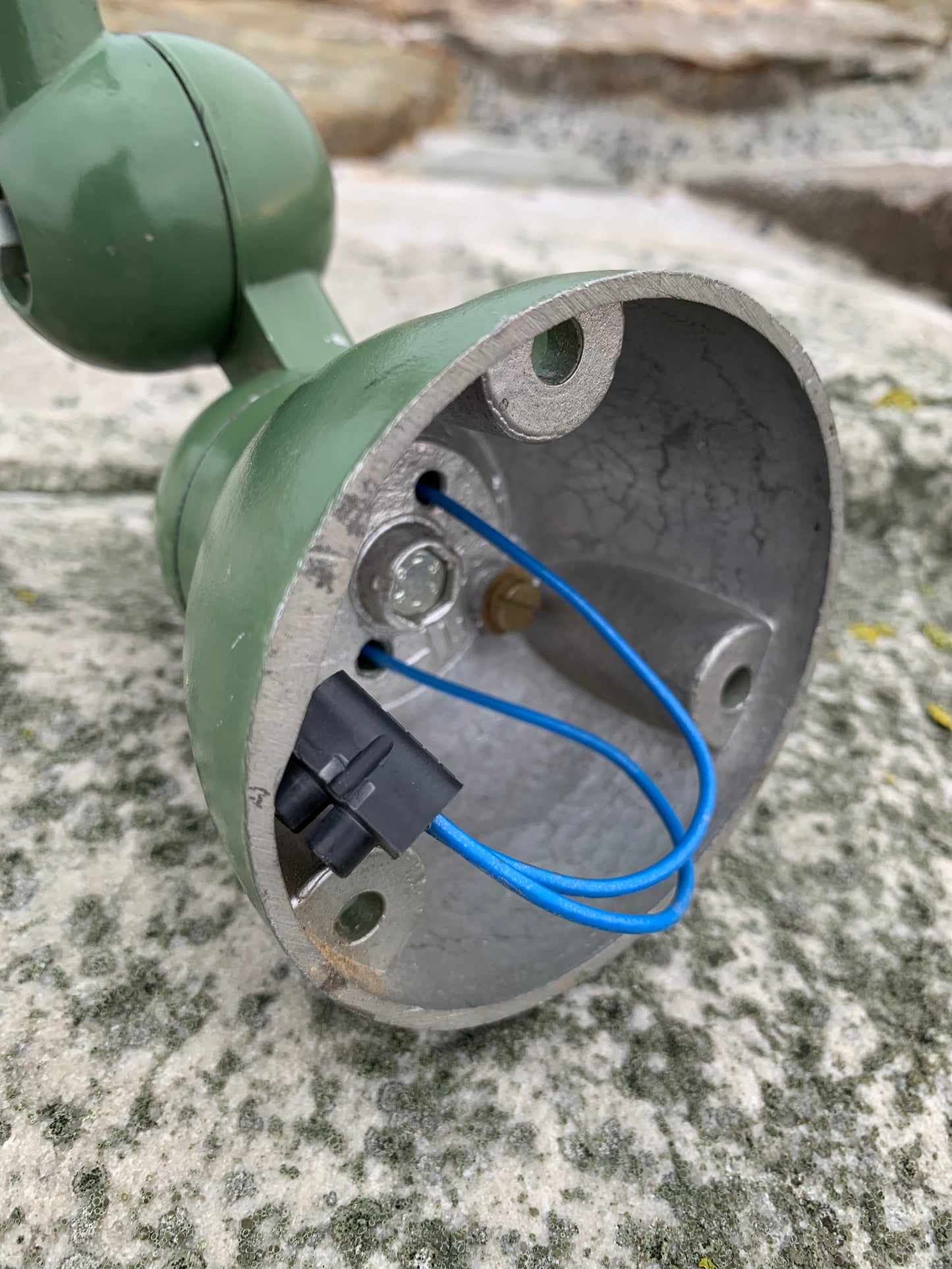 Jieldé Wand-/Deckenleuchte mit zwei Armen - Grün