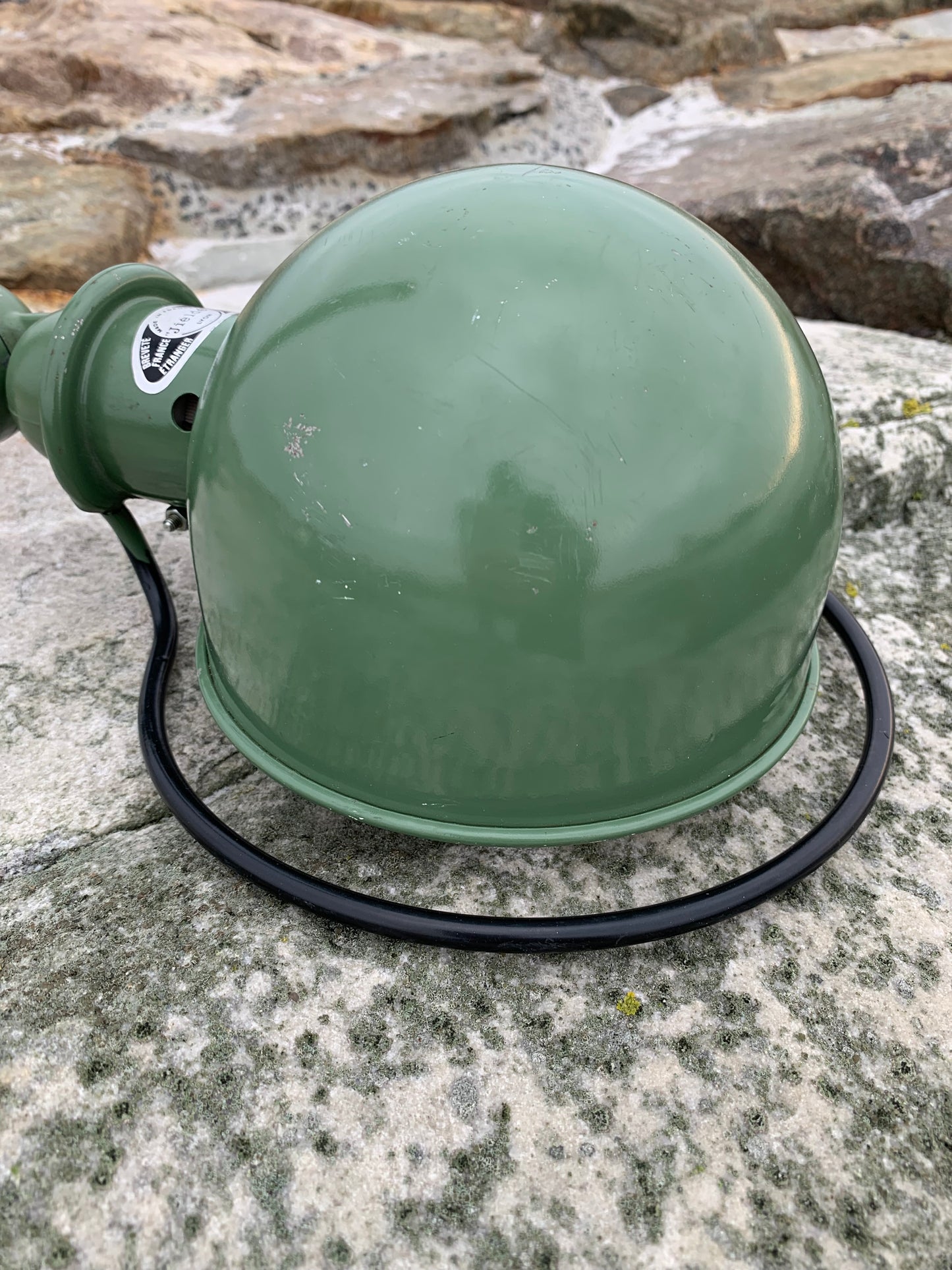 Jieldé Wand-/Deckenleuchte mit zwei Armen - Grün