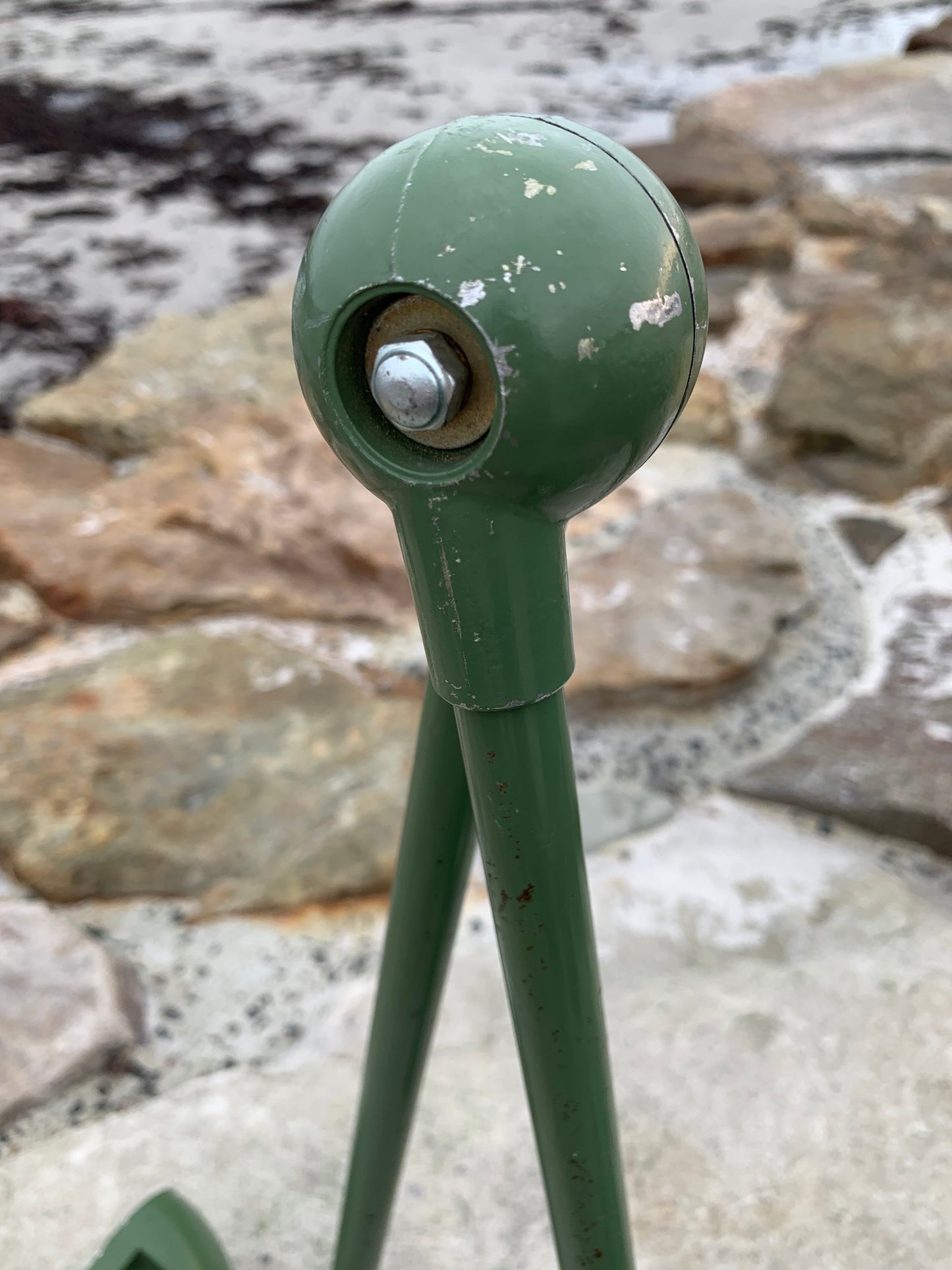 Jieldé Wand-/Deckenleuchte mit zwei Armen - Grün