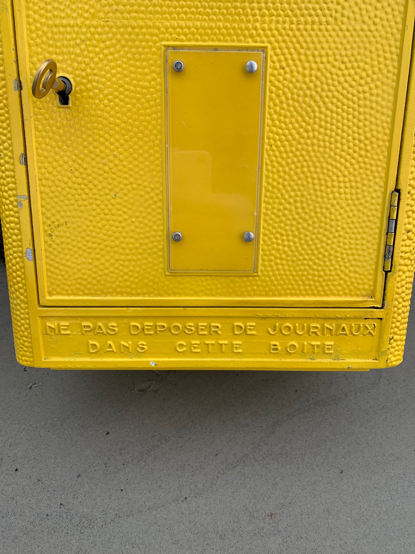 Französischer Briefkasten