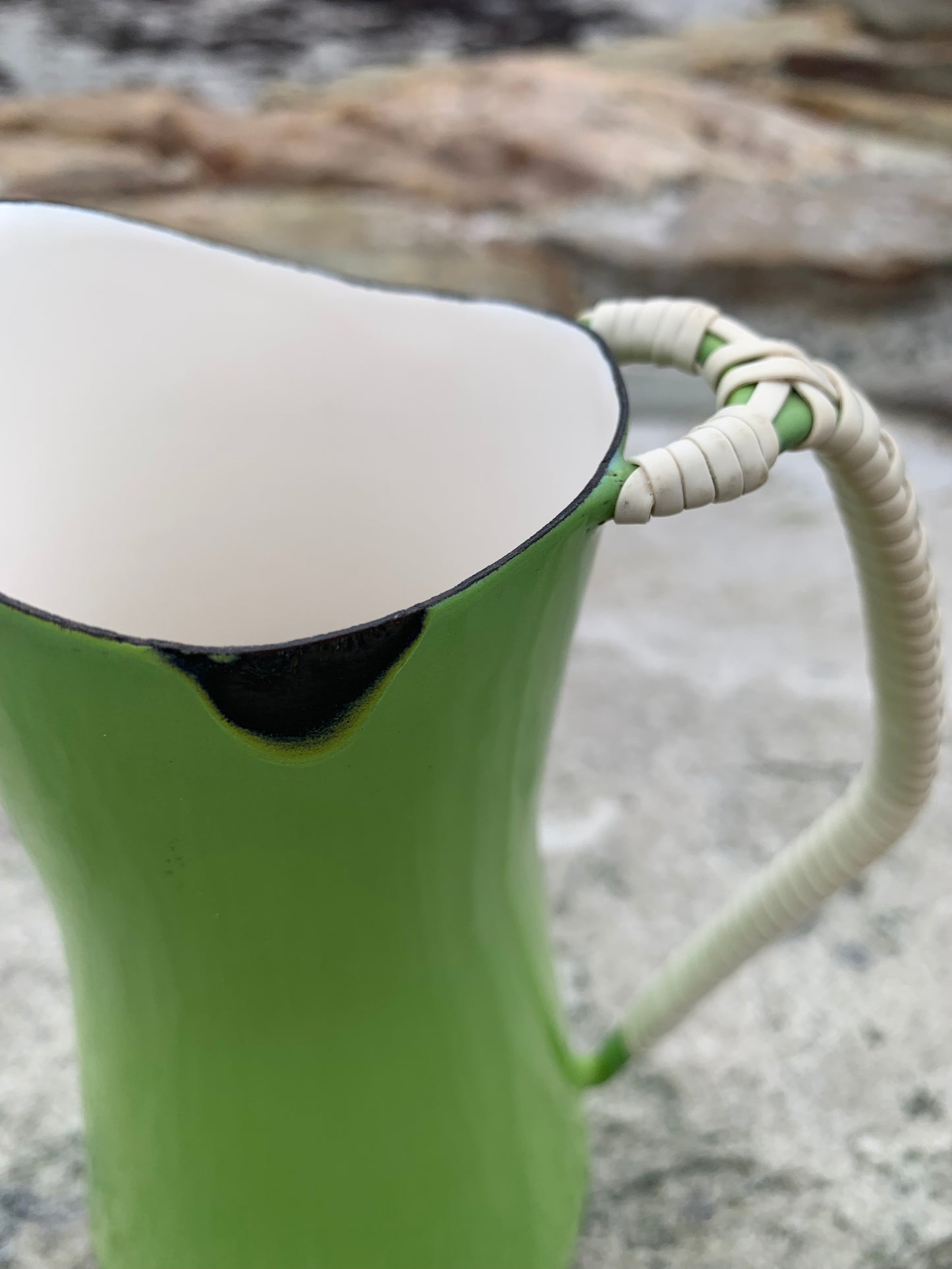 Quistgaard Emaillekrug - Grün