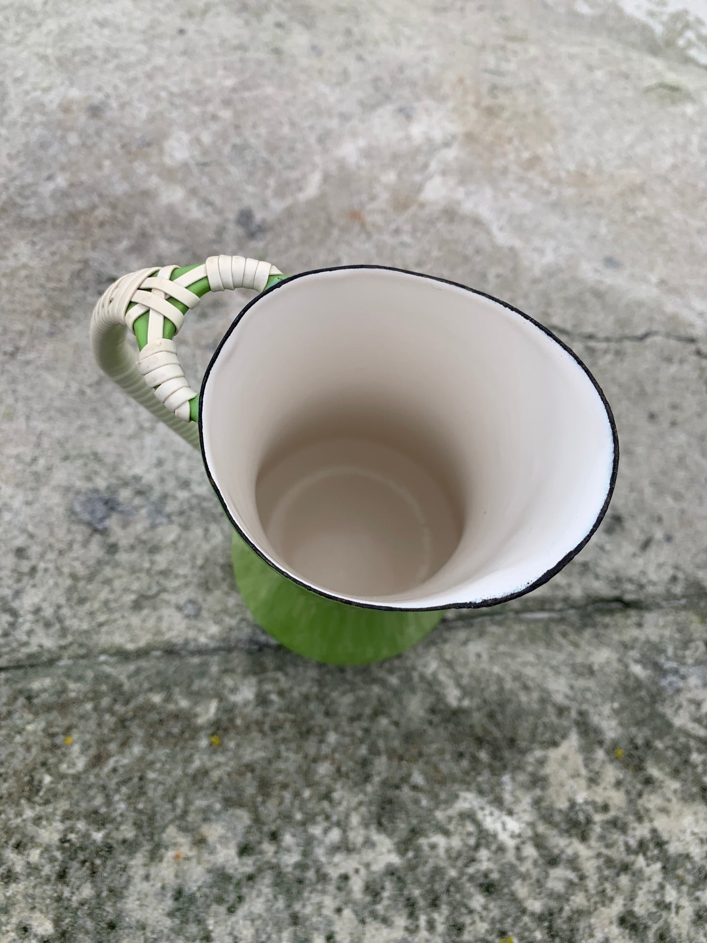 Quistgaard Emaillekrug - Grün