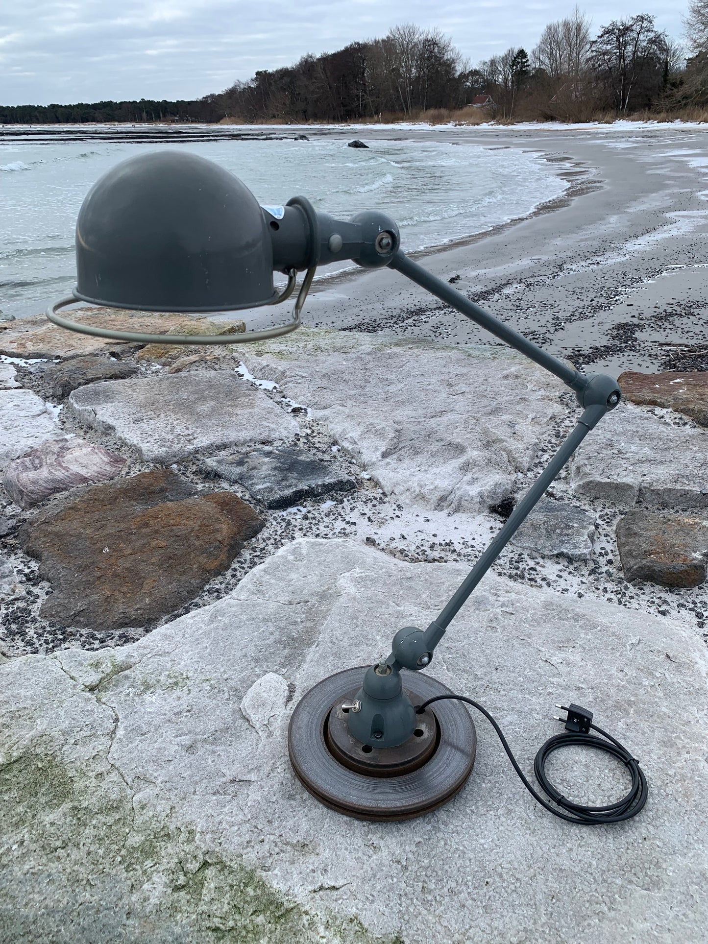 Jieldé Tischlampe mit 2 Armen