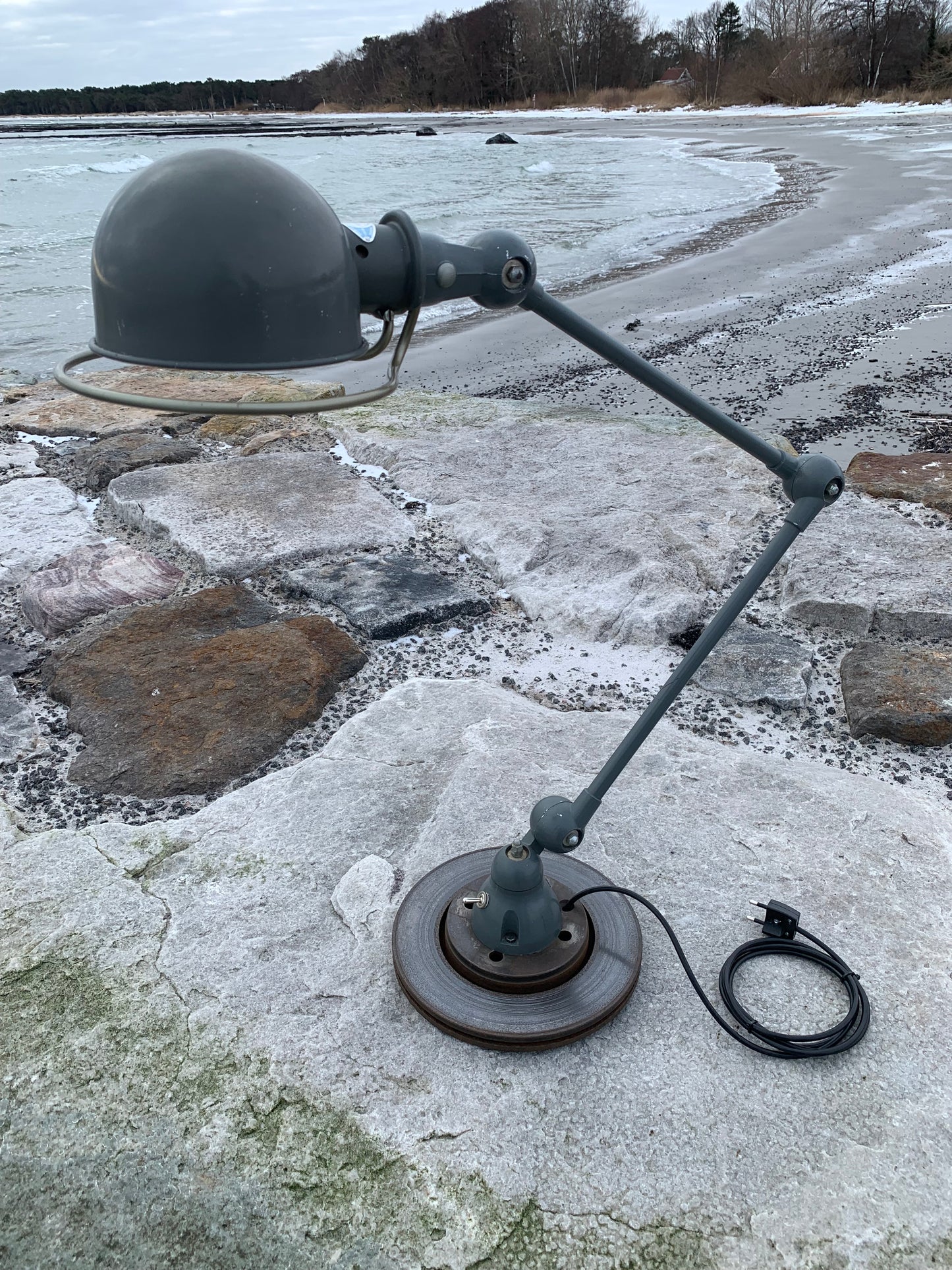 Jieldé Tischlampe mit 2 Armen