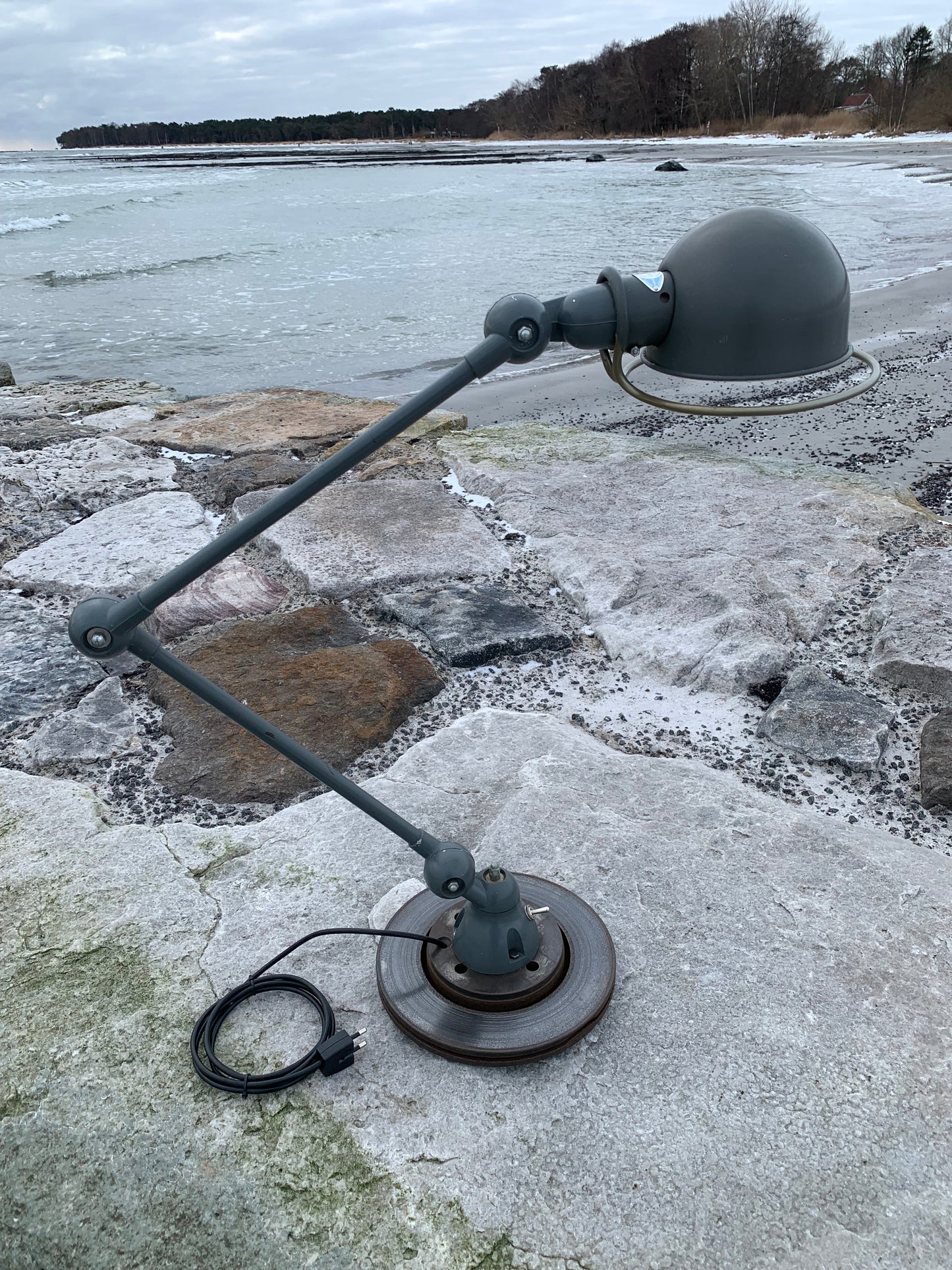 Jieldé Tischlampe mit 2 Armen