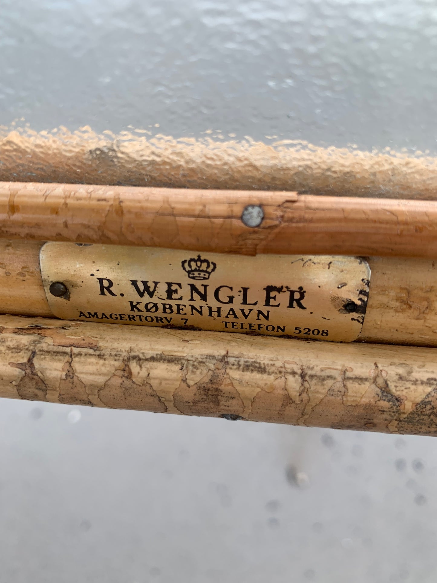 Rollwagen aus Bambus