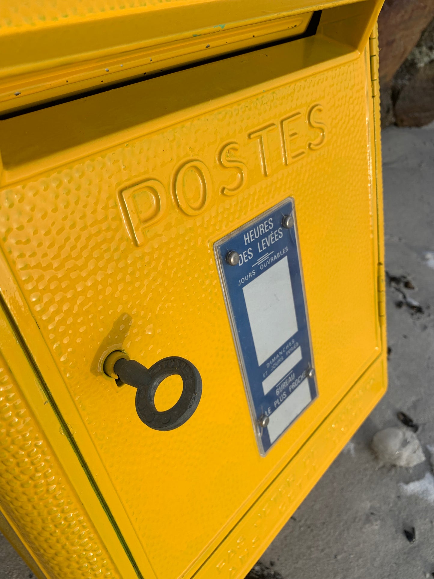 Französischer Briefkasten