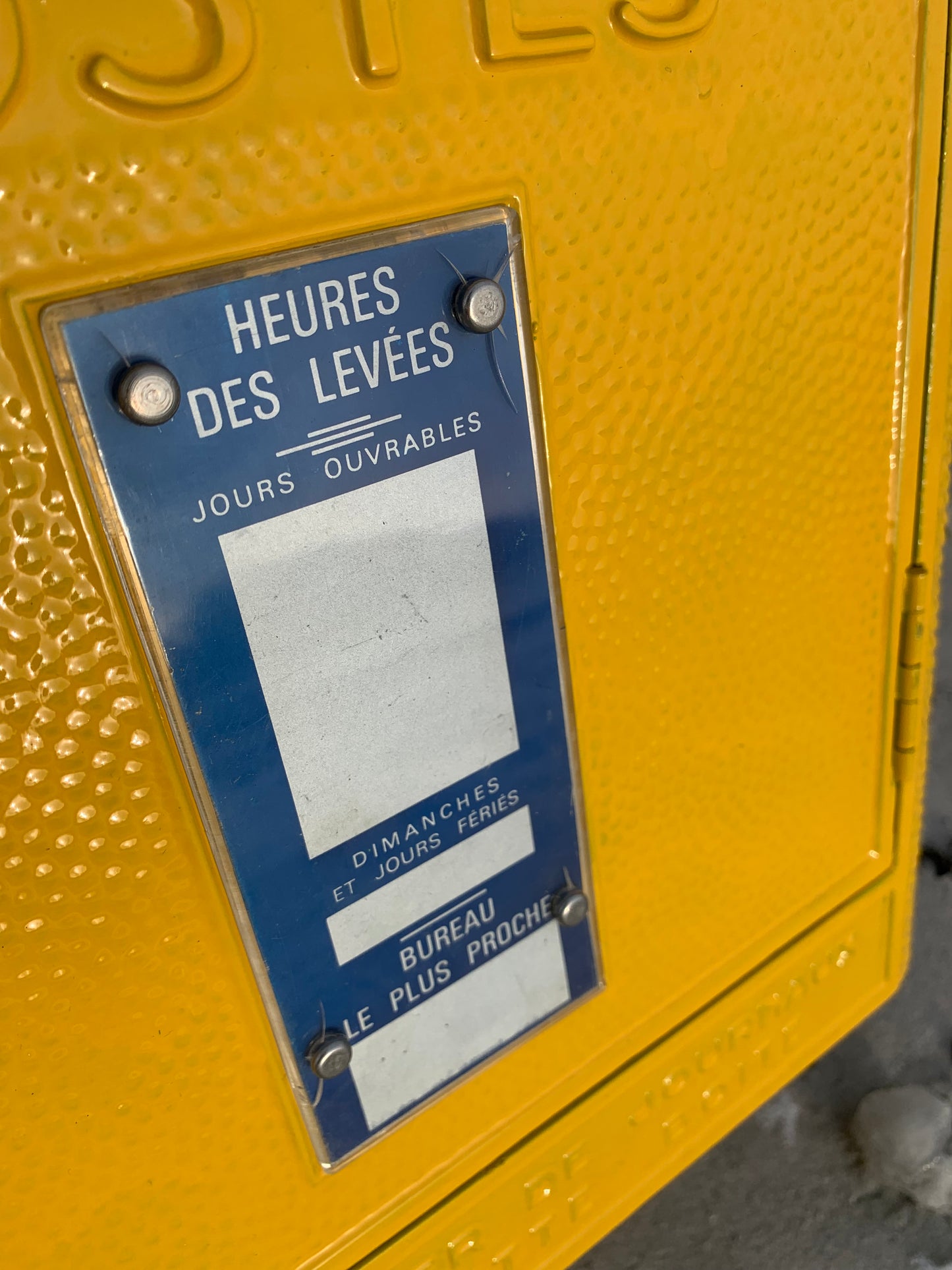 Französischer Briefkasten