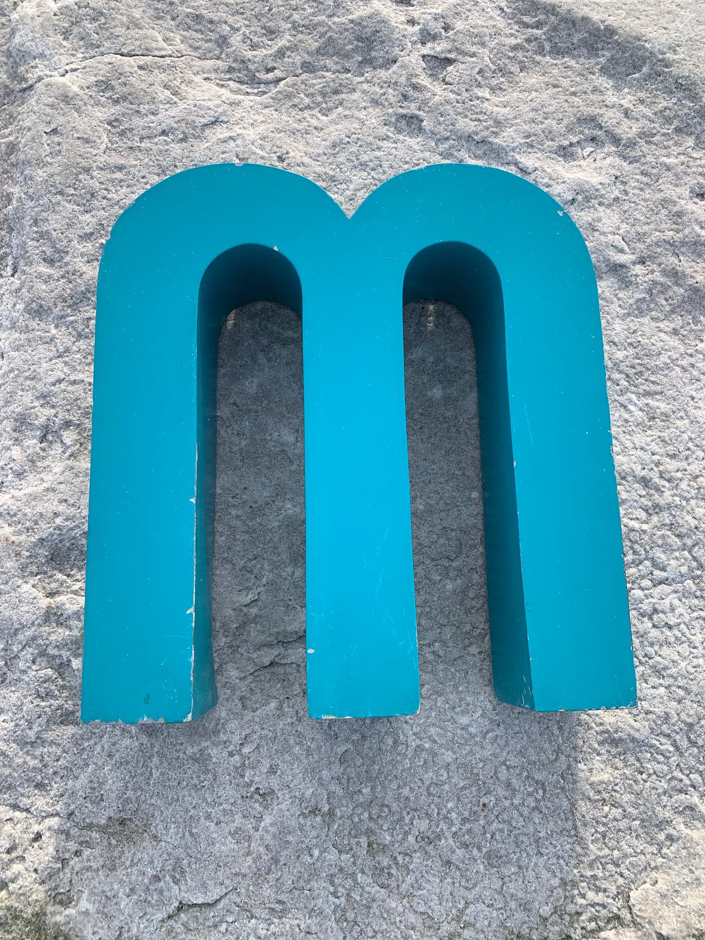 Fassadenbuchstabe - M