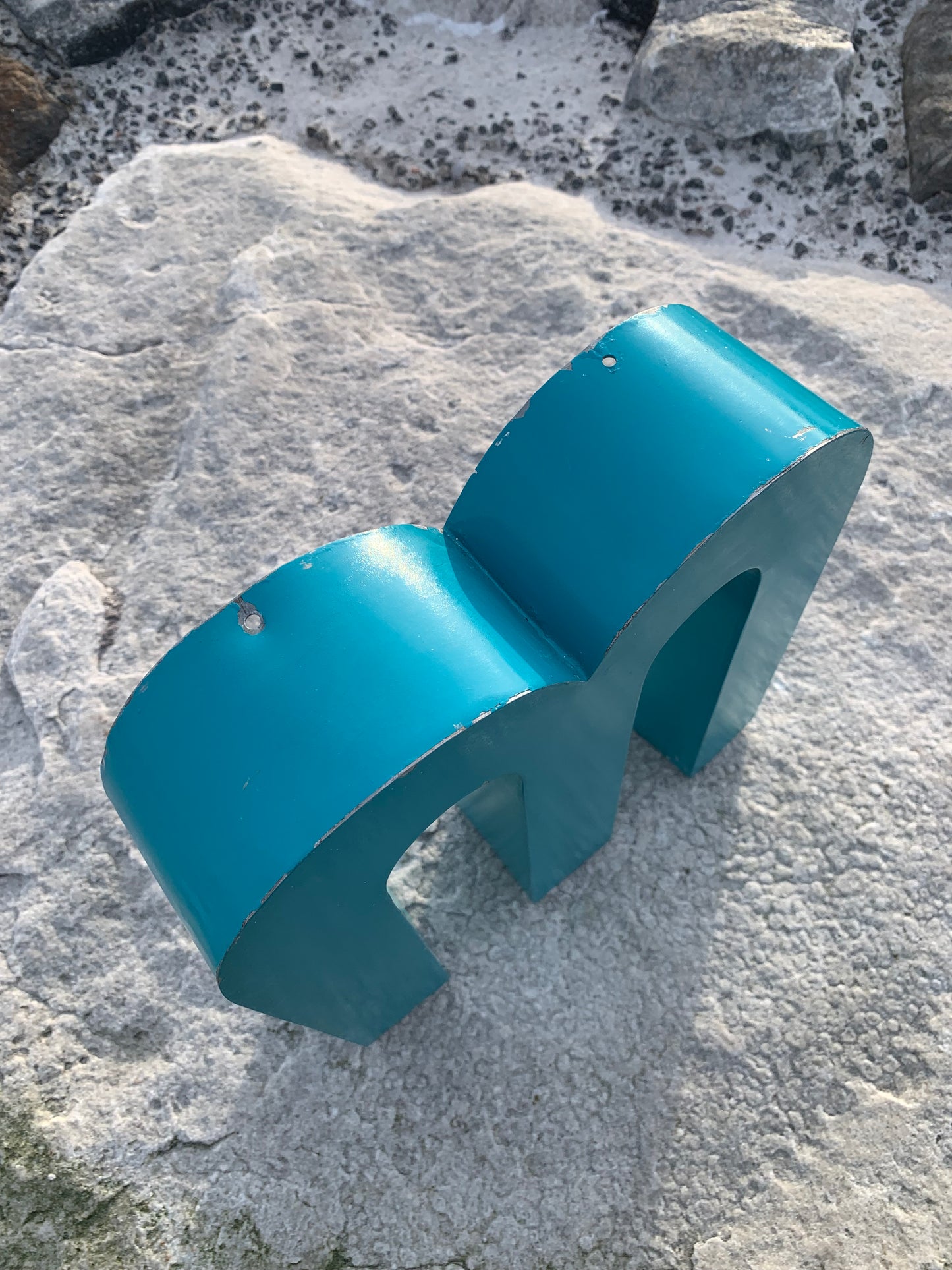 Fassadenbuchstabe - M