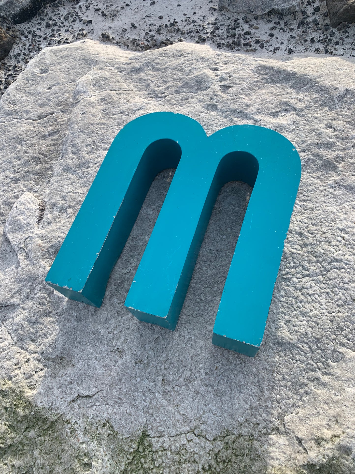 Fassadenbuchstabe - M