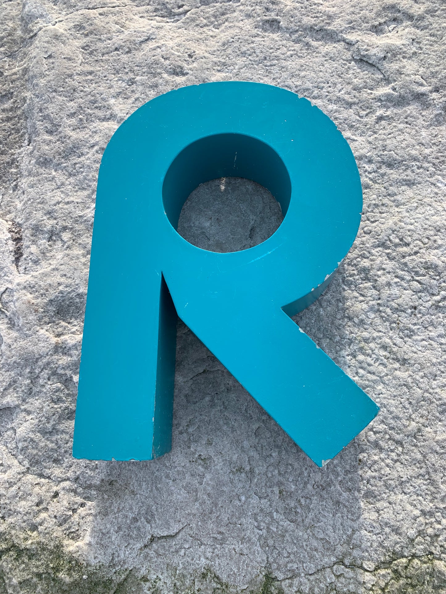 Fassadenbuchstabe - R