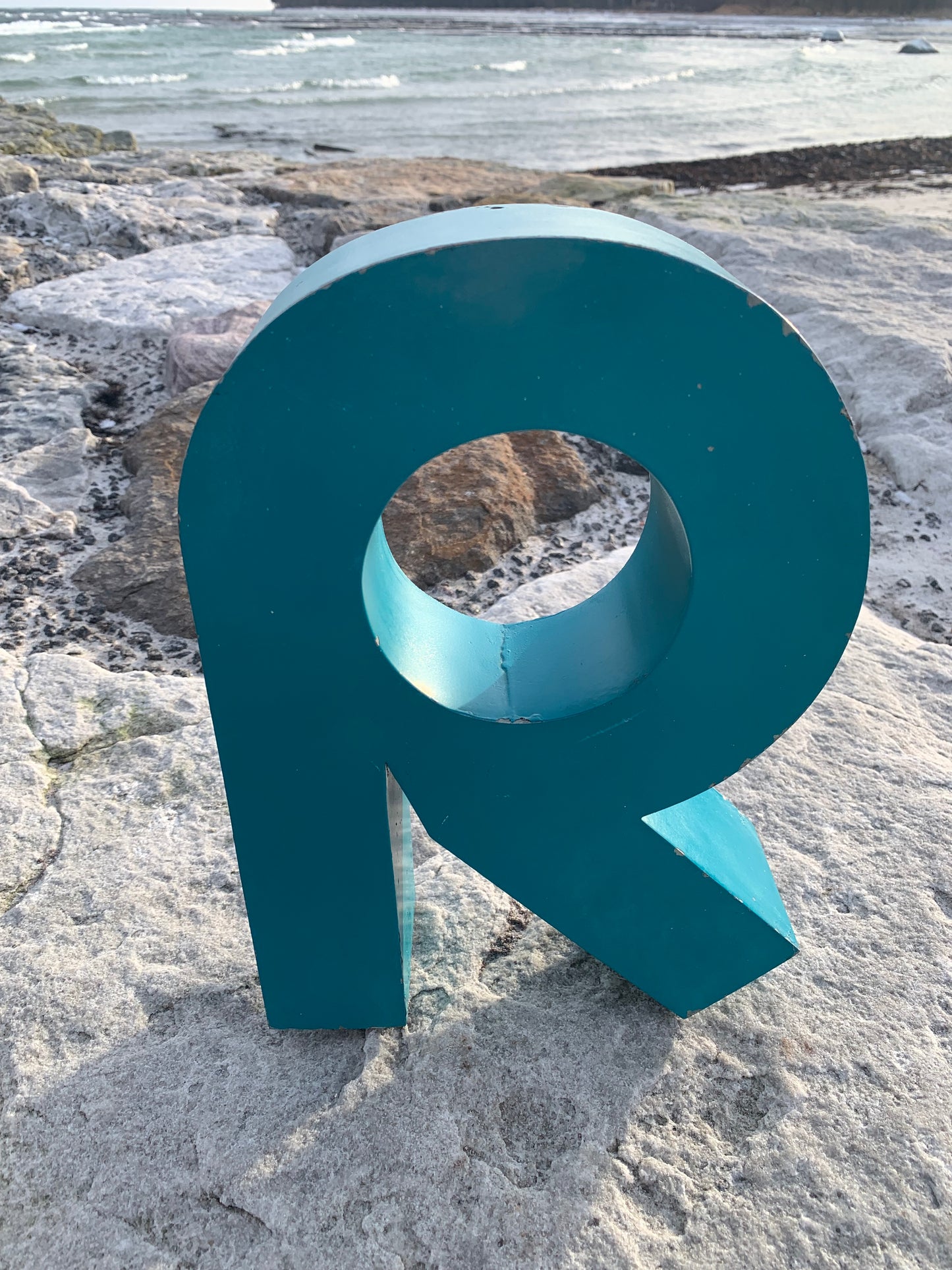 Fassadenbuchstabe - R