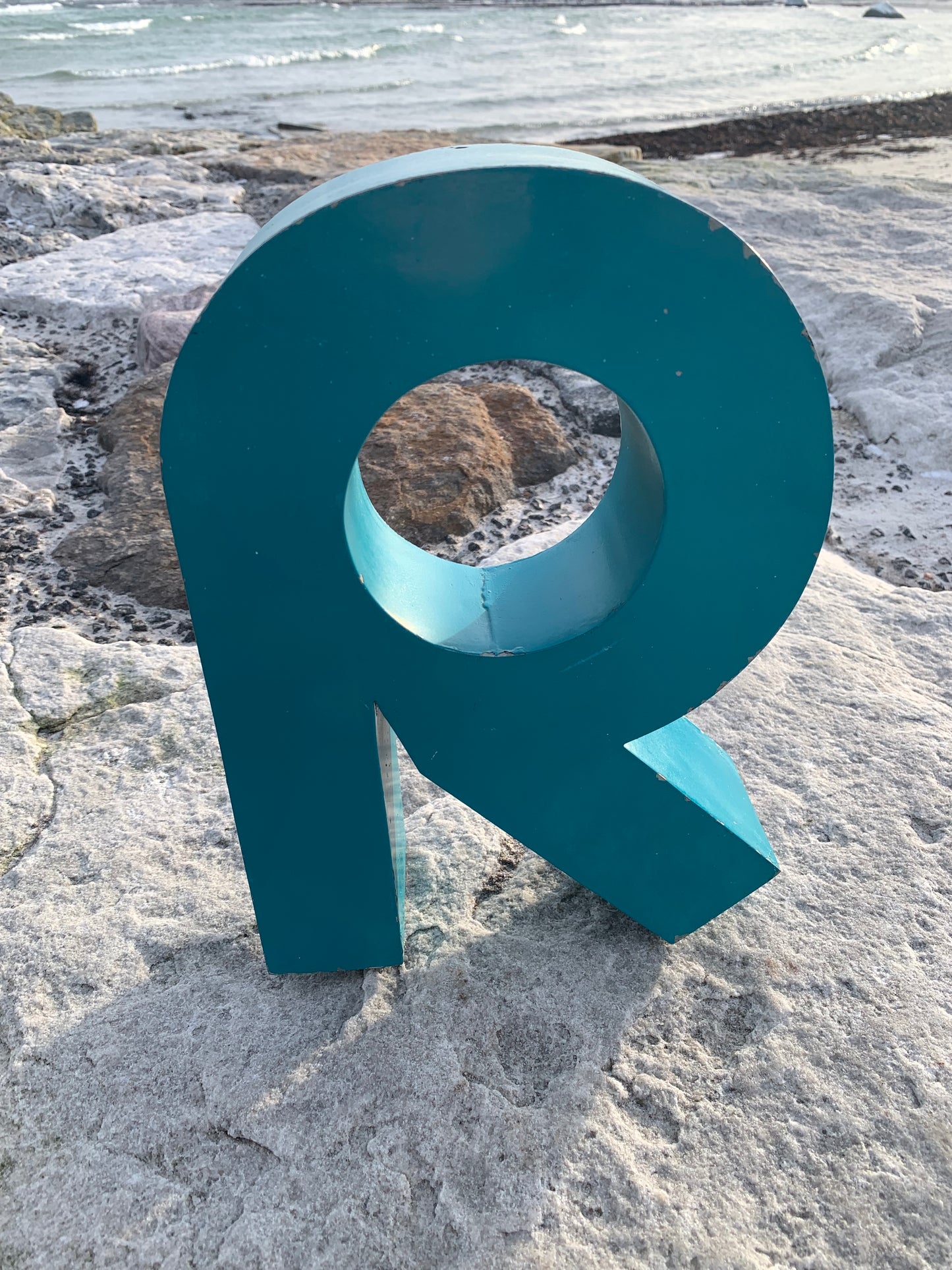 Fassadenbuchstabe - R