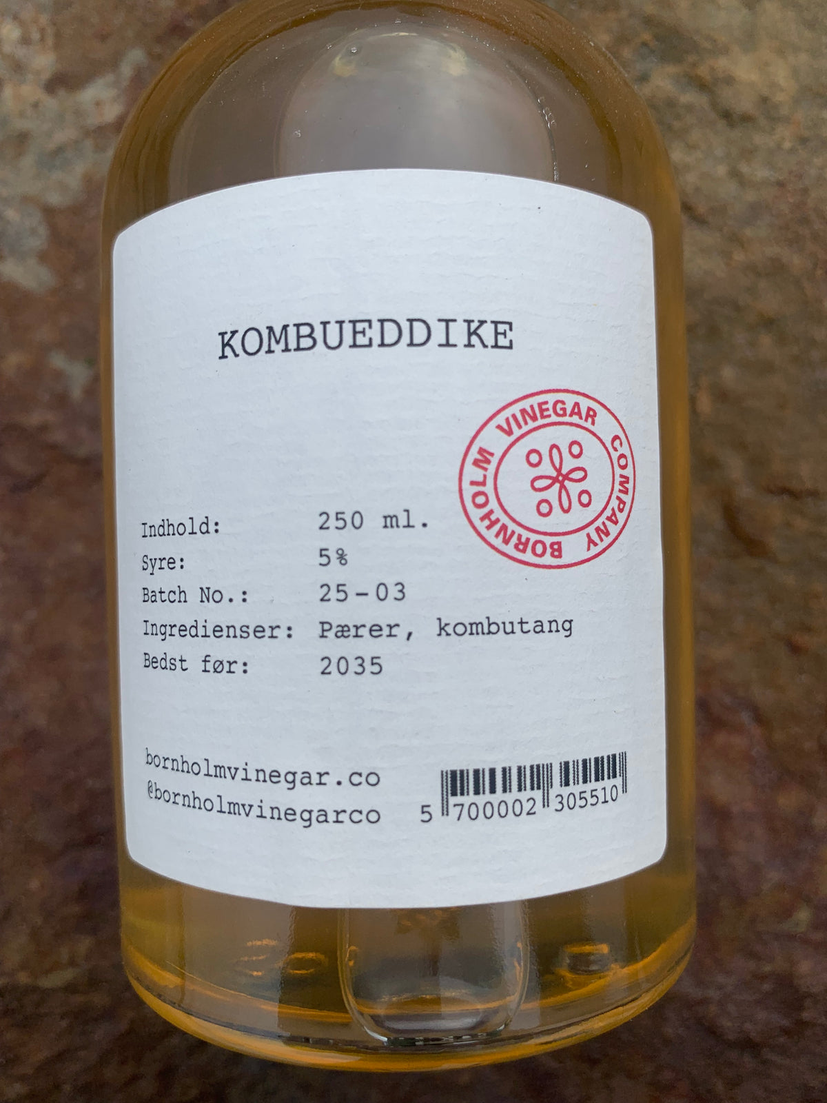BORNHOLM VINEGAR COMPANY - KOMBU-ESSIG 250 ml.