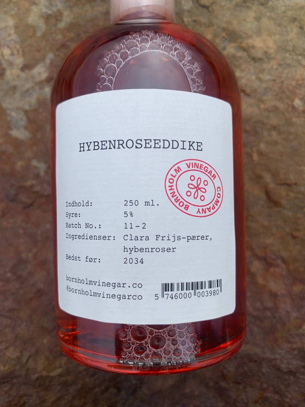 BORNHOLM VINEGAR COMPANY - HYBENROSE 250 ml.