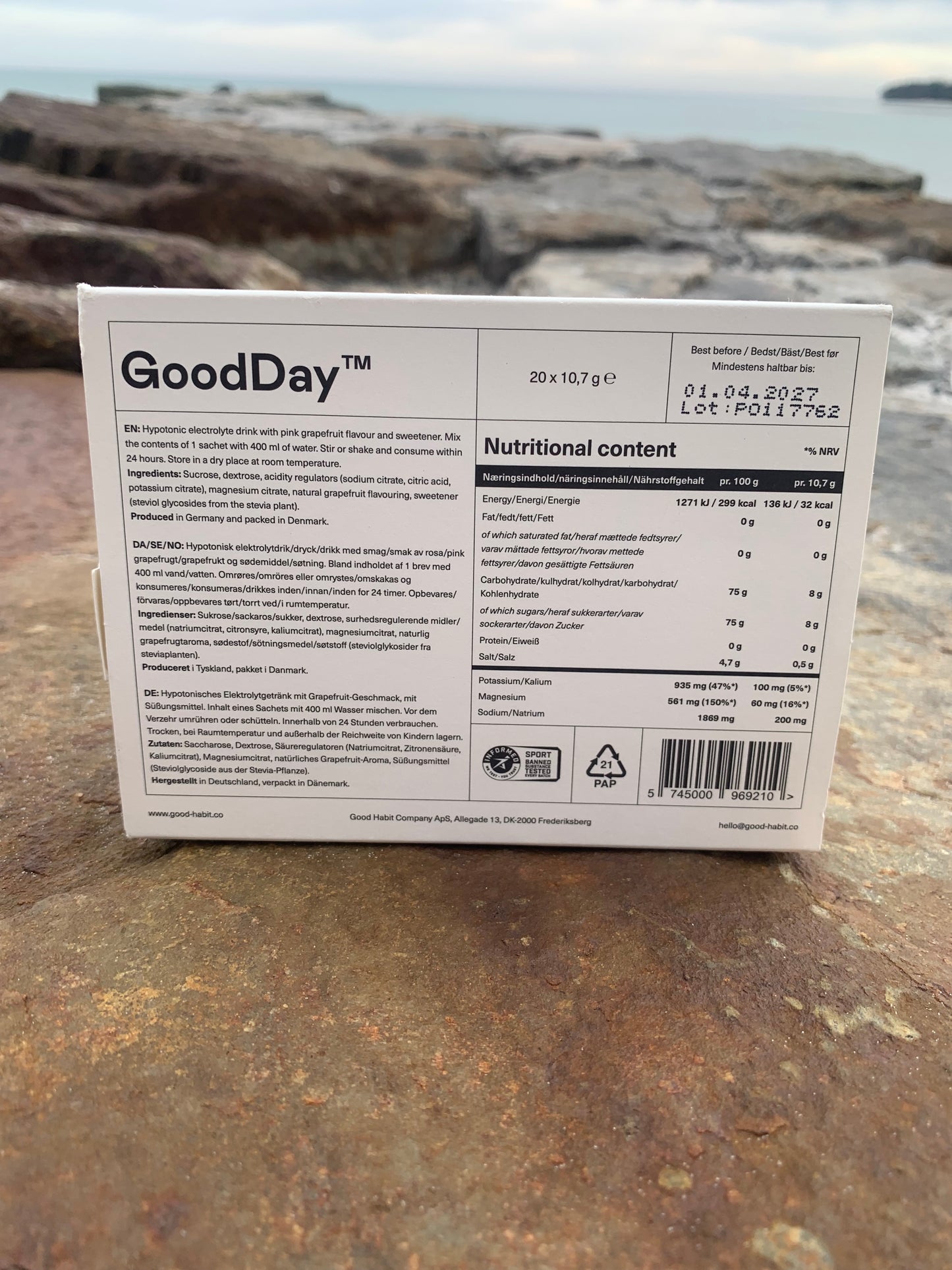 Good Habit Co. – Schachtel mit 20 Beuteln