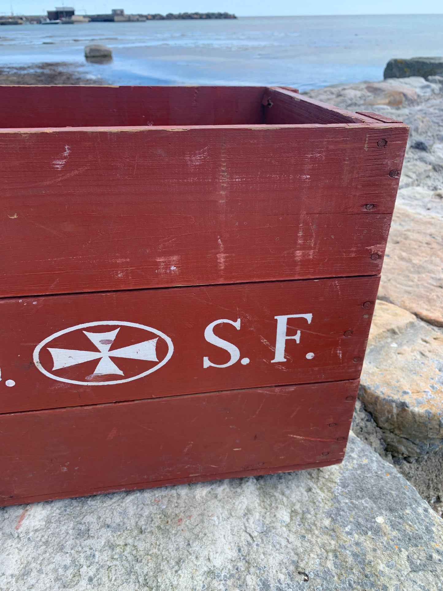 Kiste von De Danske Spritfabrikker - D.D.S.F