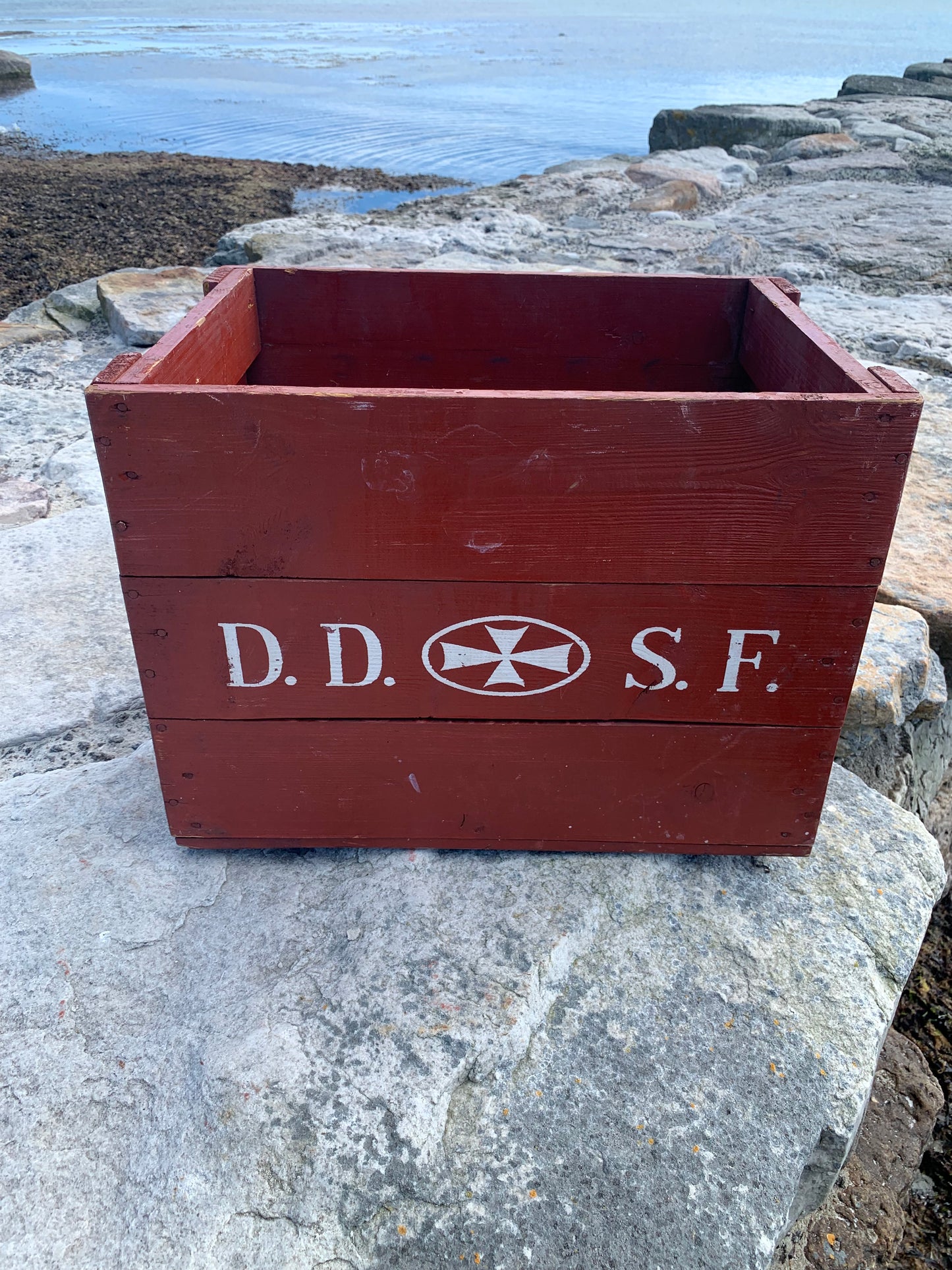 Kiste von De Danske Spritfabrikker - D.D.S.F