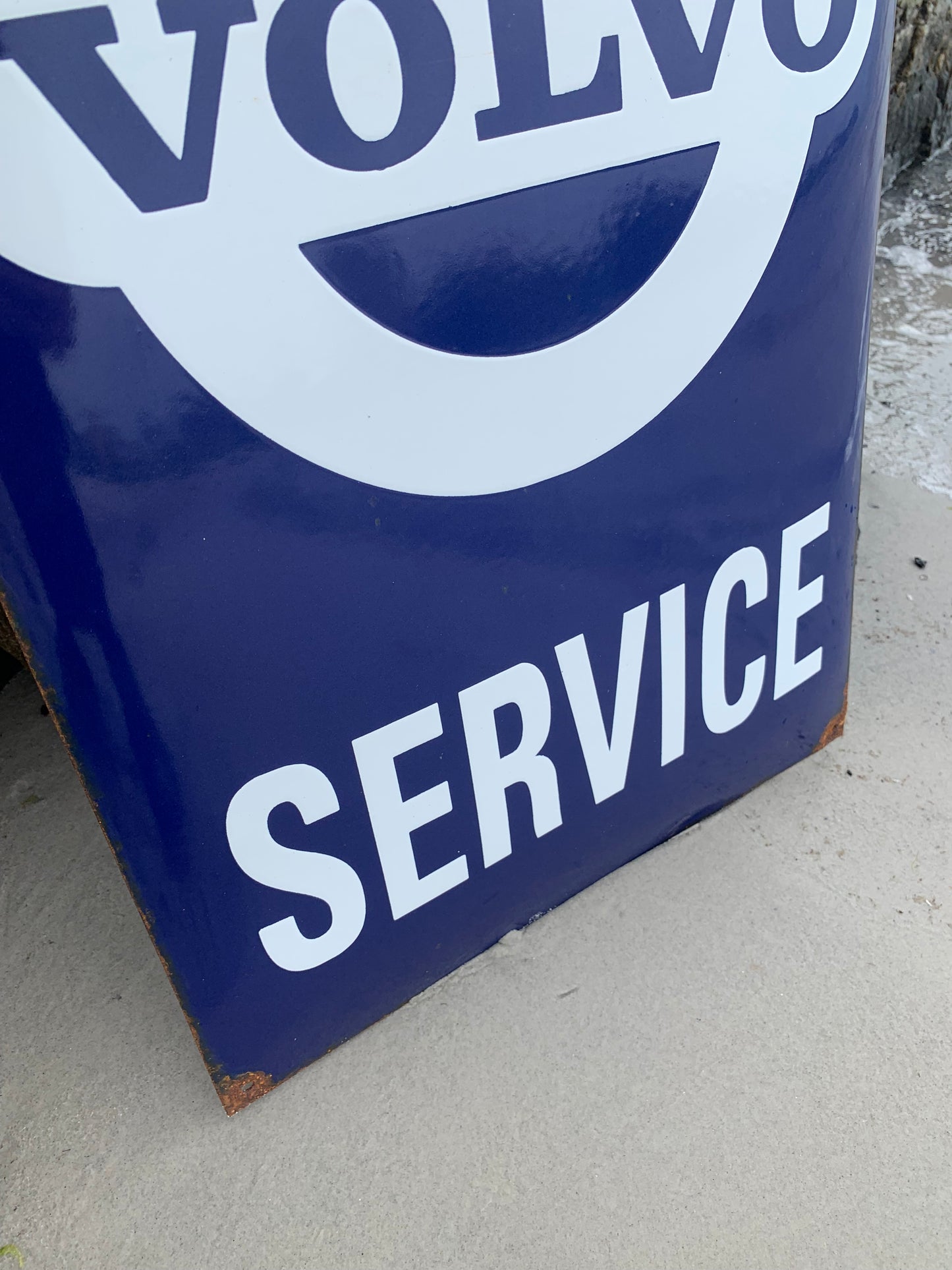 Volvo Emailleschild (gewölbt)