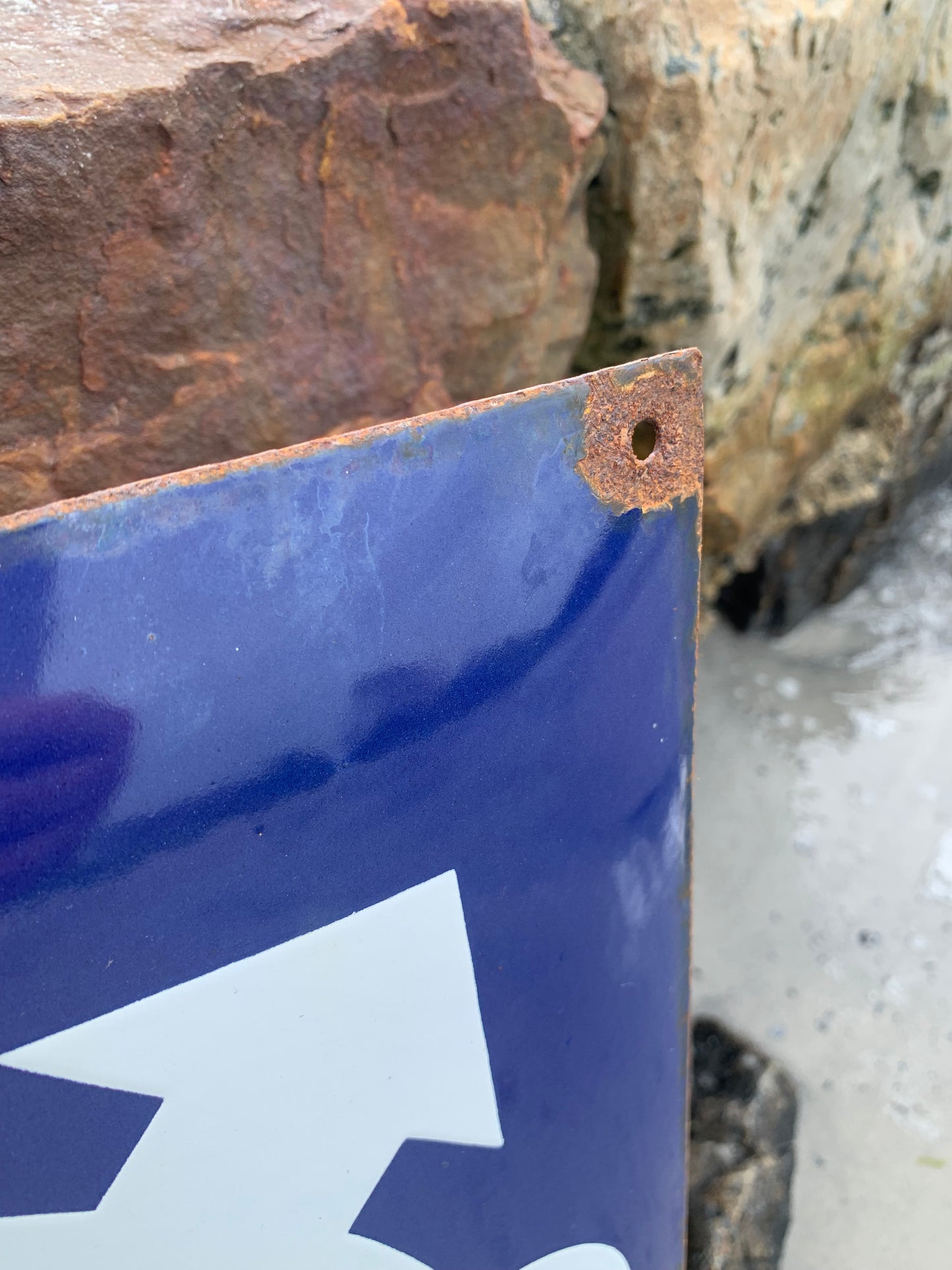 Volvo Emailleschild (gewölbt)