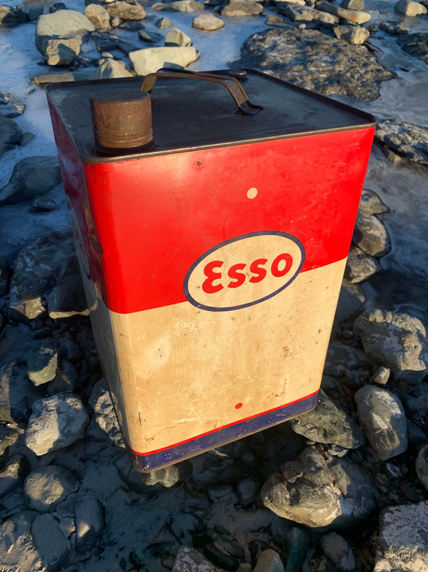 Große Esso-Dose