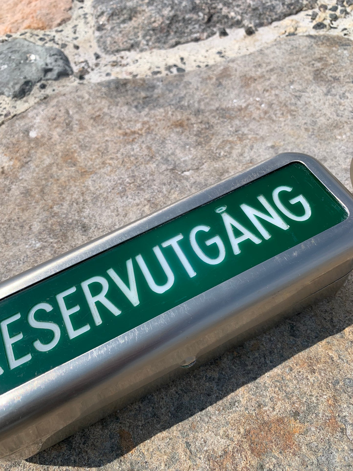 Vintage-Leuchtschild