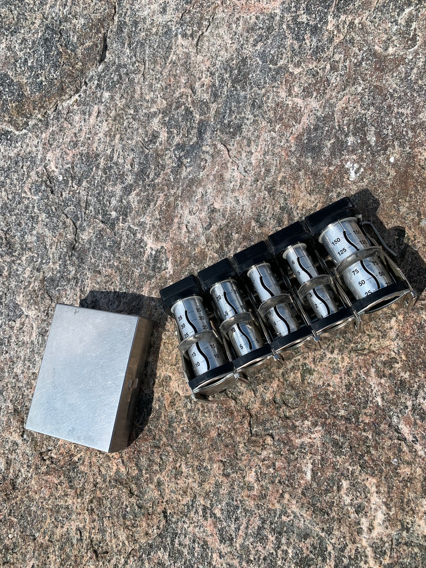Schaffnertasche mit diversem Zubehör