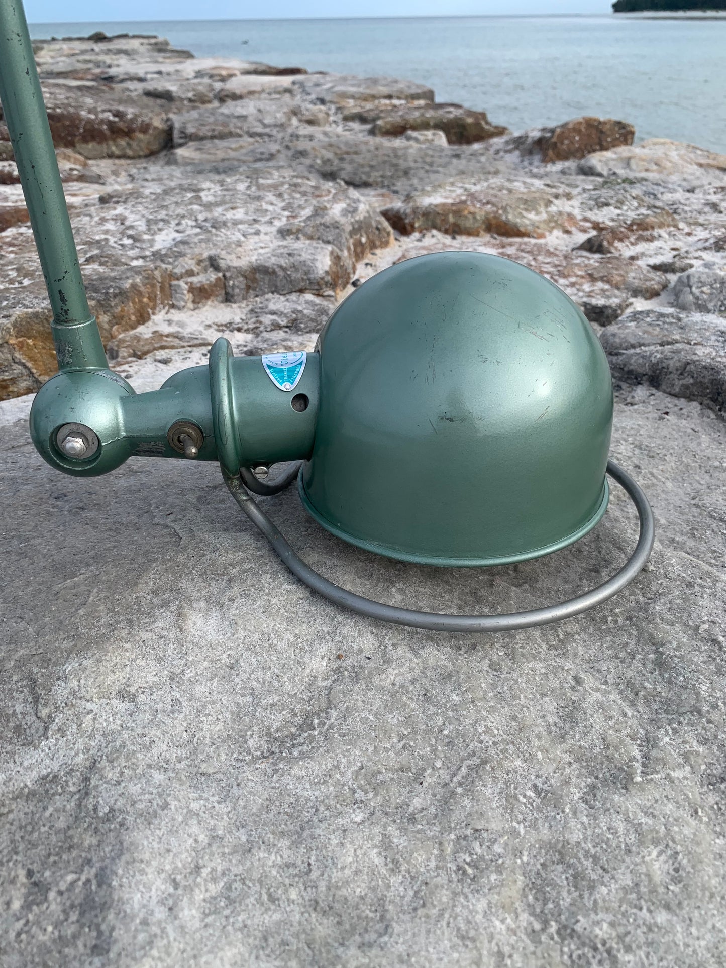 Jieldé Wand-/Deckenlampe mit zwei Armen - Grün