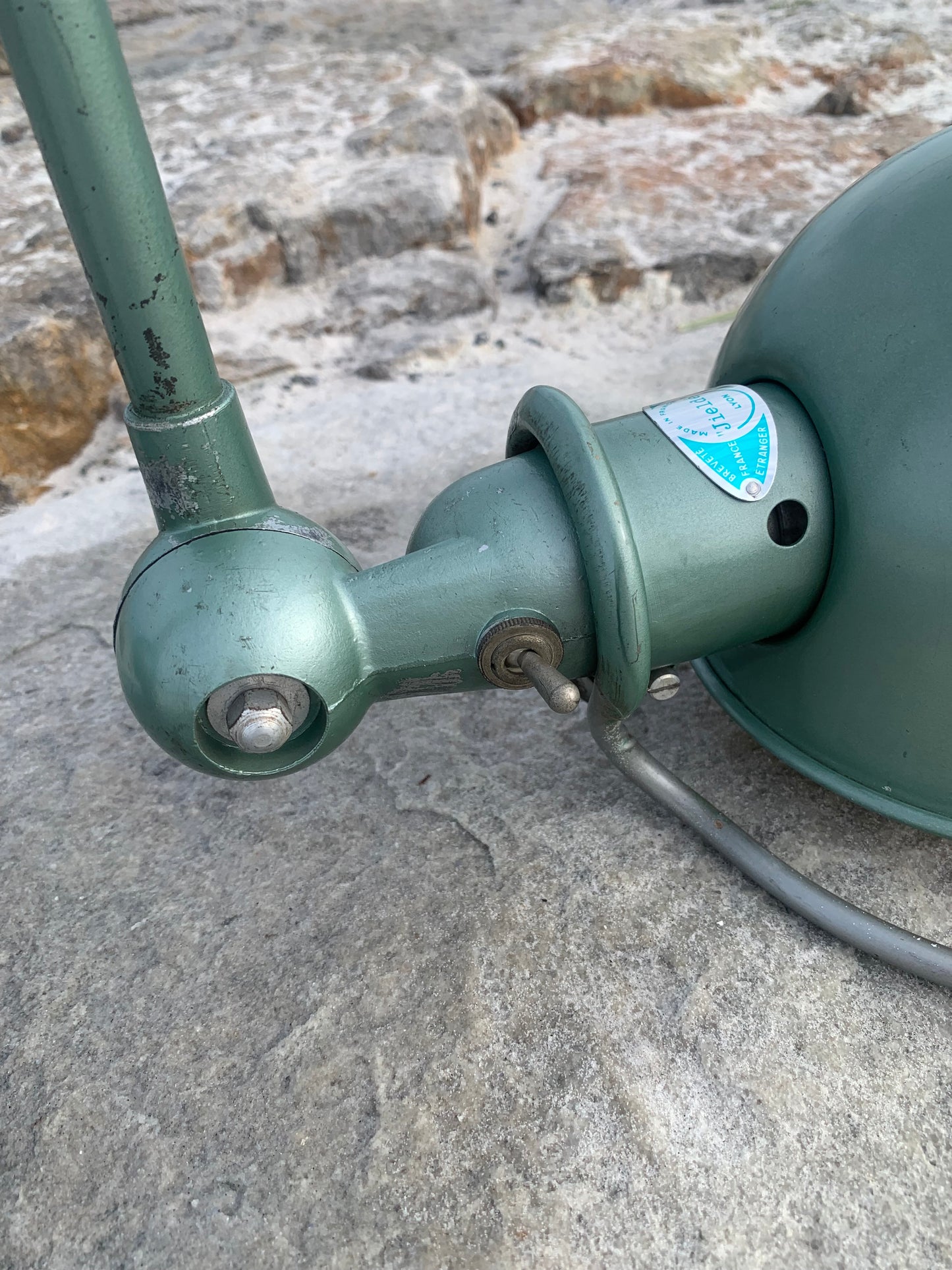 Jieldé Wand-/Deckenlampe mit zwei Armen - Grün