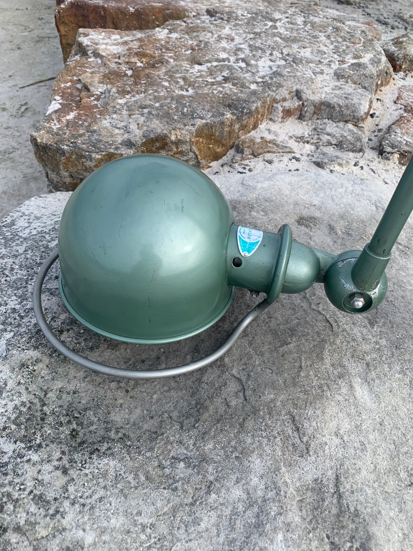 Jieldé Wand-/Deckenlampe mit zwei Armen - Grün