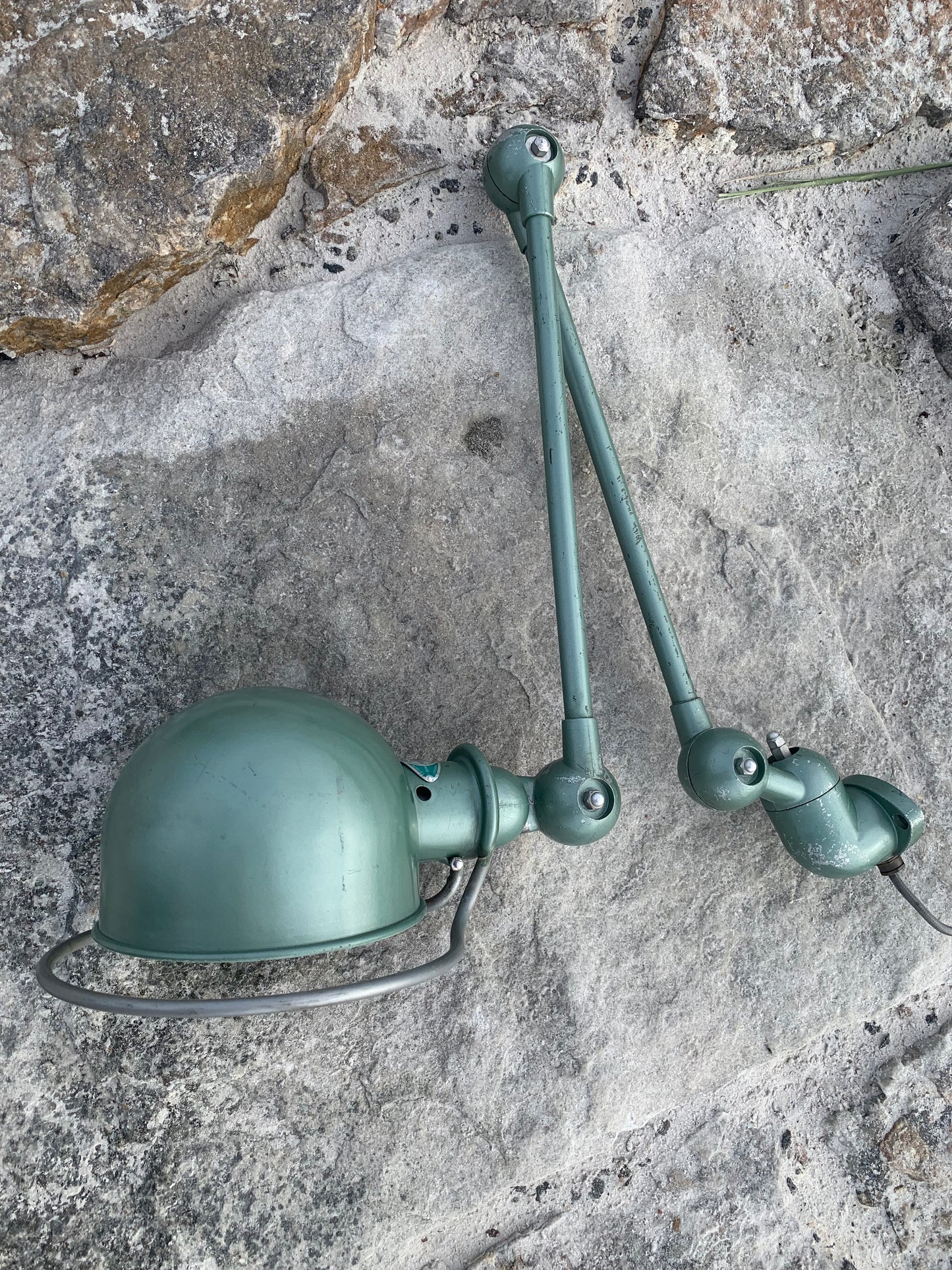 Jieldé Wand-/Deckenlampe mit zwei Armen - Grün