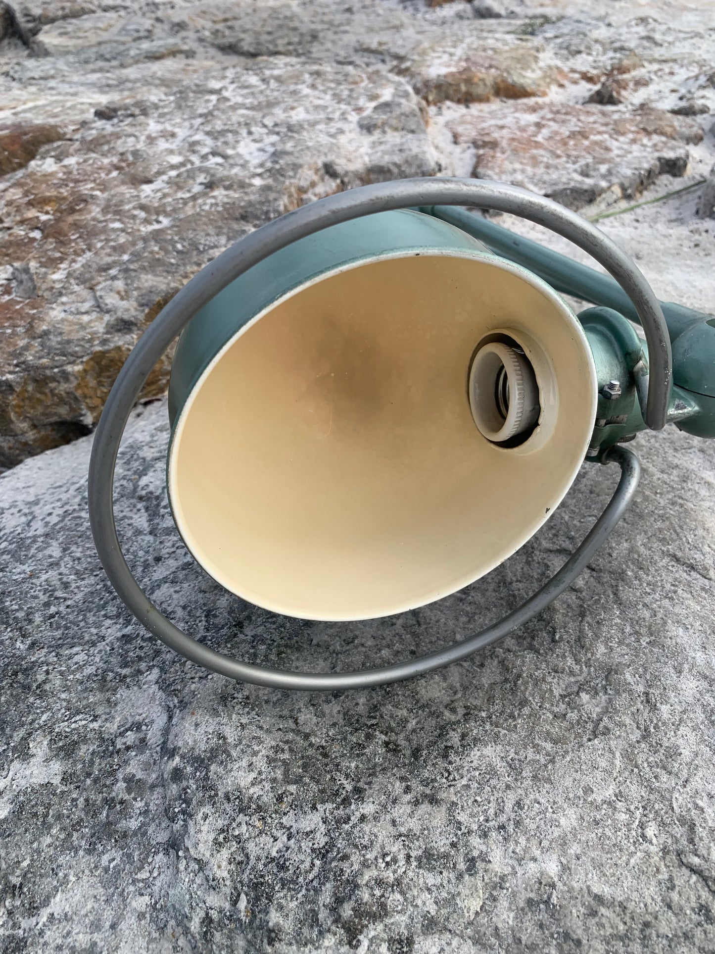 Jieldé Wand-/Deckenlampe mit zwei Armen - Grün