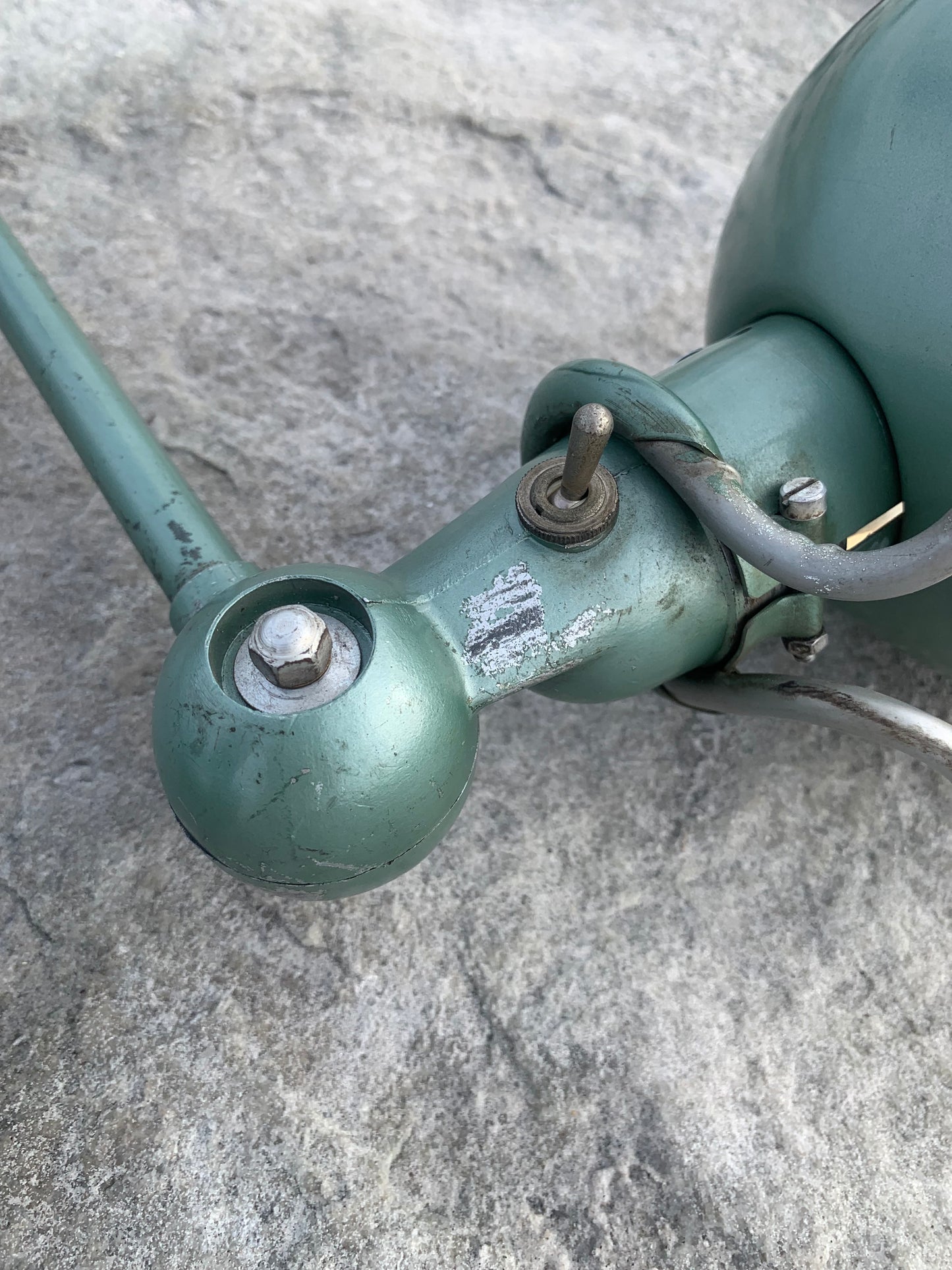 Jieldé Wand-/Deckenlampe mit zwei Armen - Grün