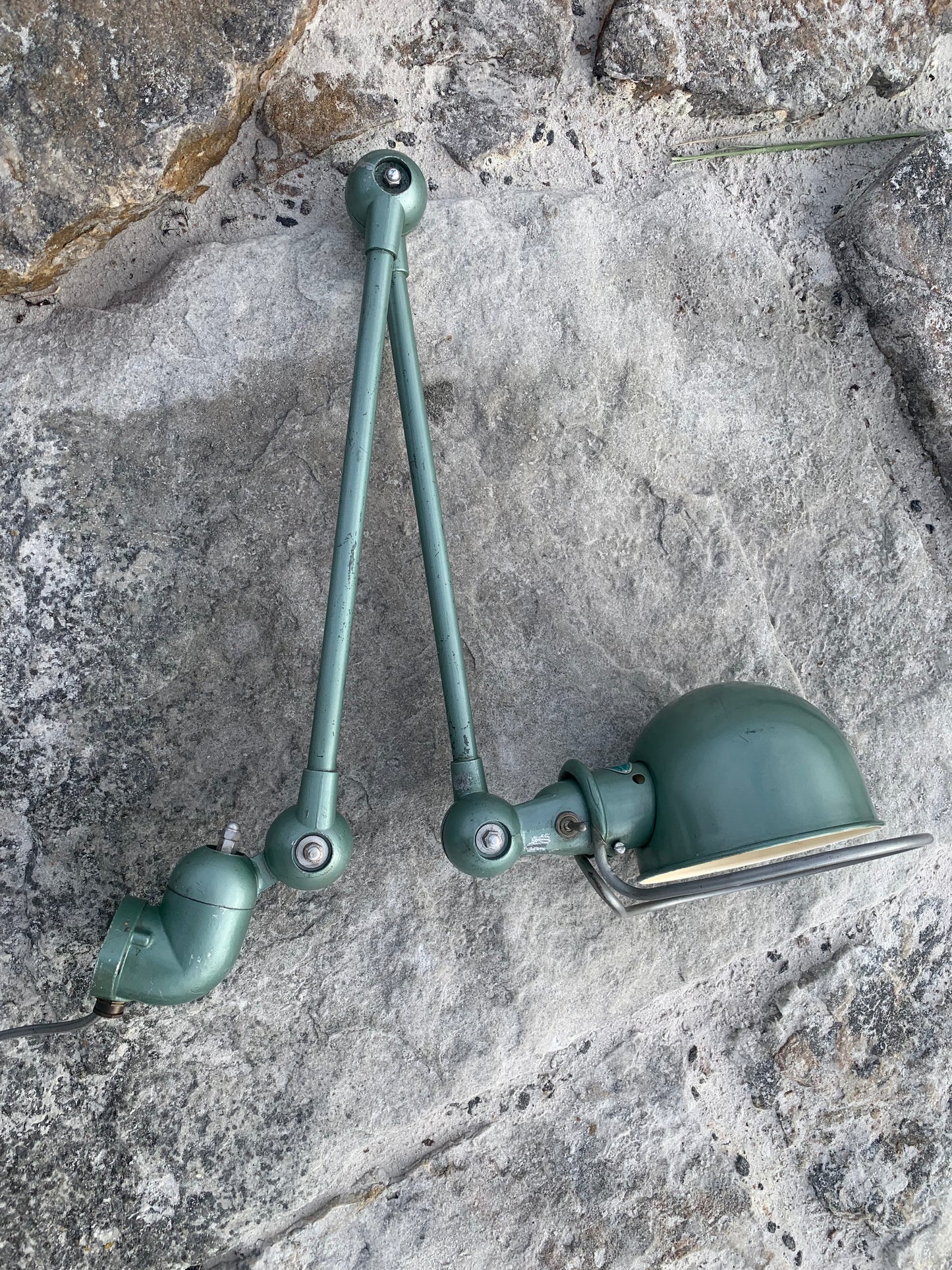 Jieldé Wand-/Deckenlampe mit zwei Armen - Grün