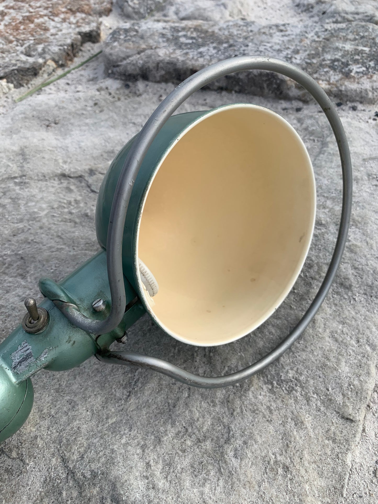 Jieldé Wand-/Deckenlampe mit zwei Armen - Grün
