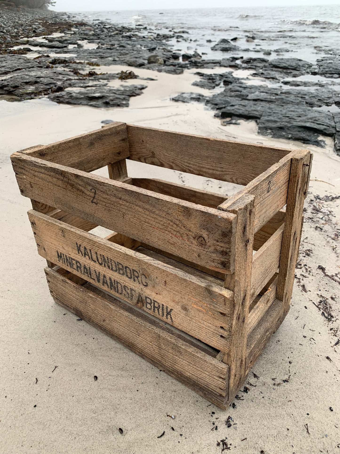 Box aus der Mineralwasserfabrik Kalundborg