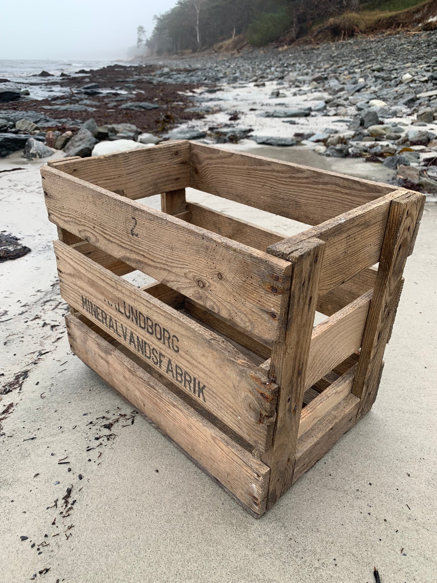 Box aus der Mineralwasserfabrik Kalundborg