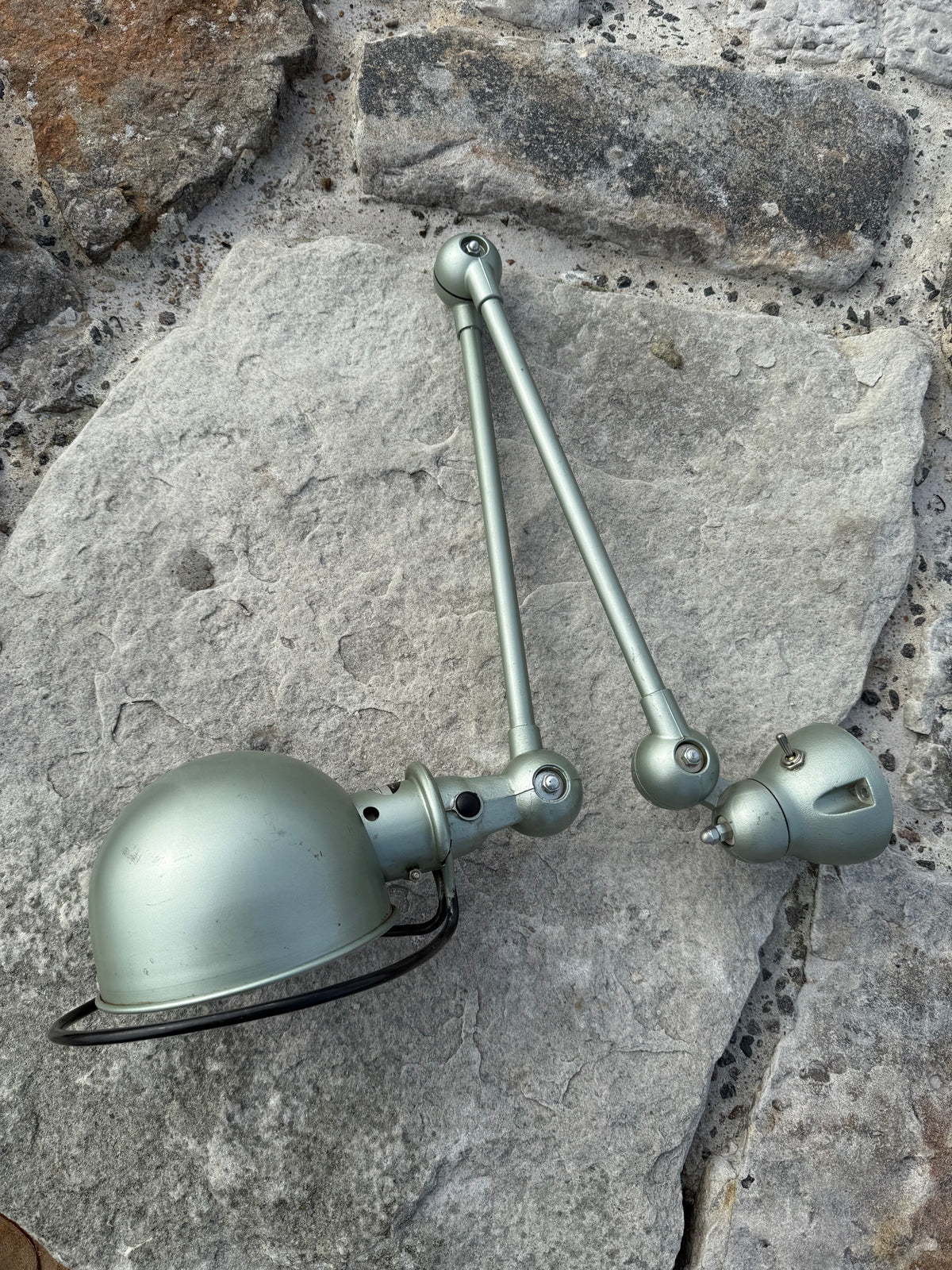 Jieldé Wand-/Deckenleuchte mit 2 Armen – Grün